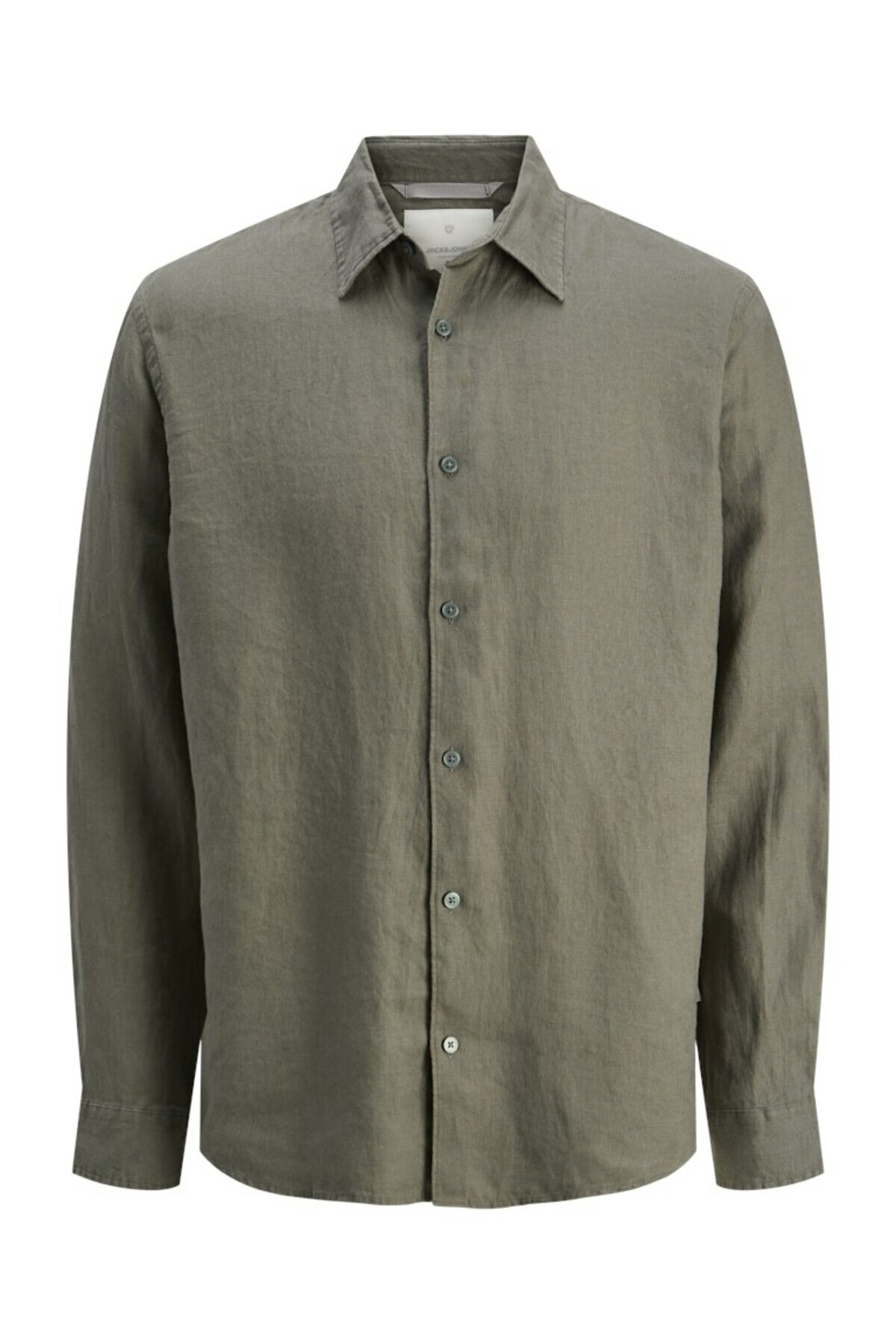 جک اند جونز پیراهن کتانی L/s مردانه سبز Jprblalawrence Sn Linen Relax Fit پیراهن 12273907-Tealeaf