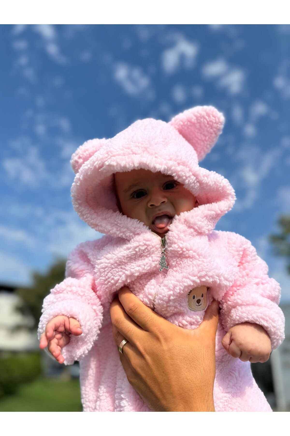 Bebesev Welsoft Peluş Unisex Fermuarlı Astarlı Kışlık Bebek Uyku Tulumu Bebek Tulumu Çocuk Tulumu fotoğrafı 4 (önizleme)