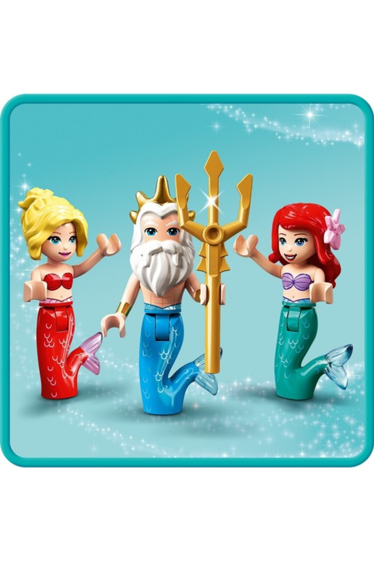 ®| دیزنی پرنسس™ کاخ زیرآبی آریل ۴۳۲۰۷ - مجموعه ساخت اسباببازی خلاقانه (۴۹۸ قطعه)