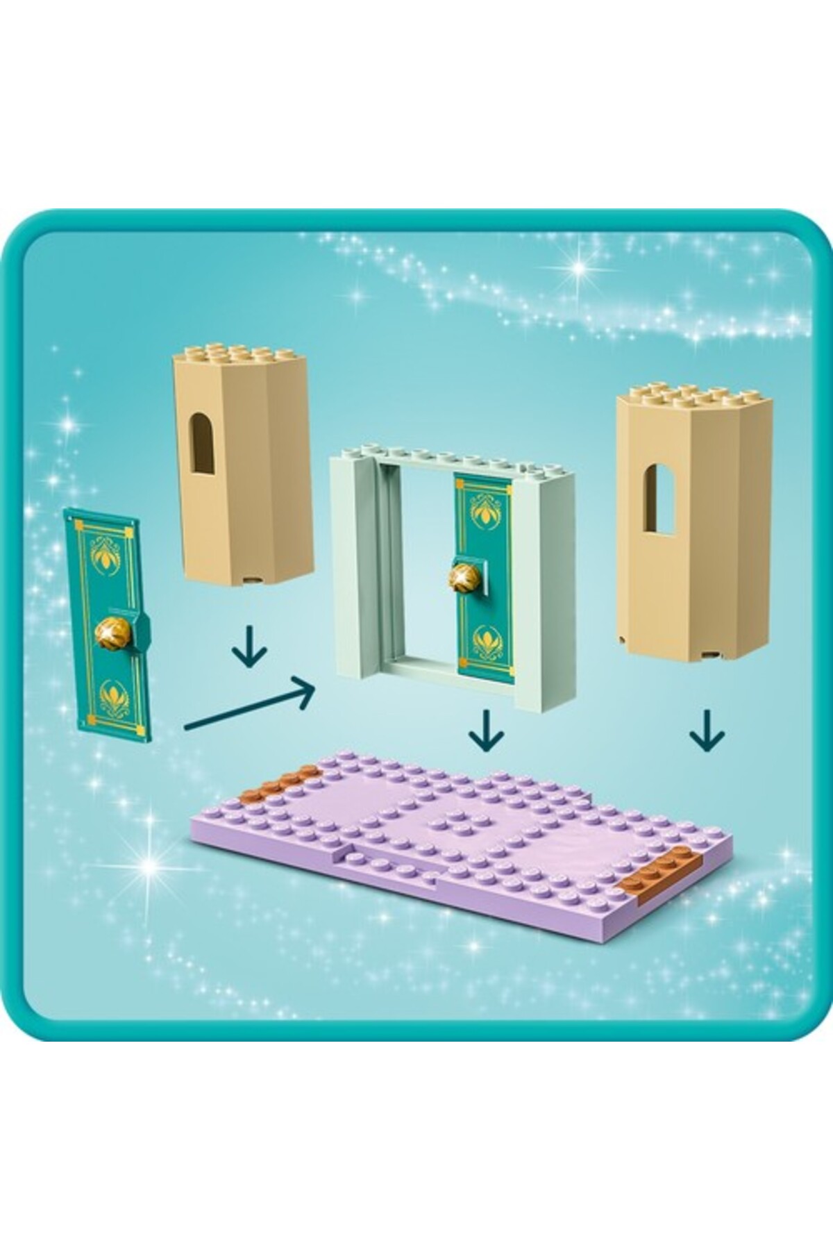 دیزنی ۴۳۲۰۴ قلعه سرگرمکننده آنا و اولاف