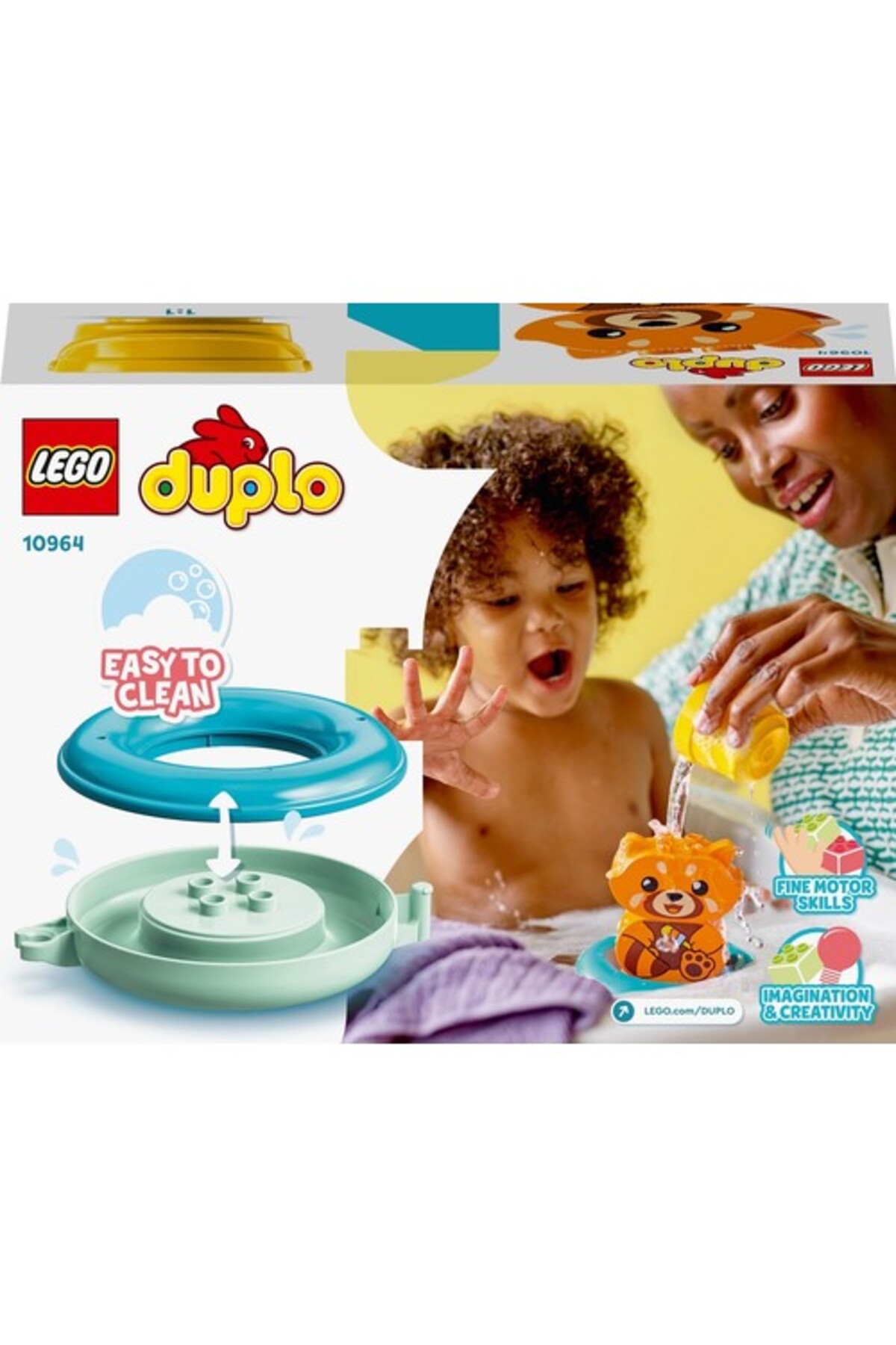 LEGO Duplo 10964 Bath Time Fun: Floating Red Panda fotoğrafı 4 (önizleme)