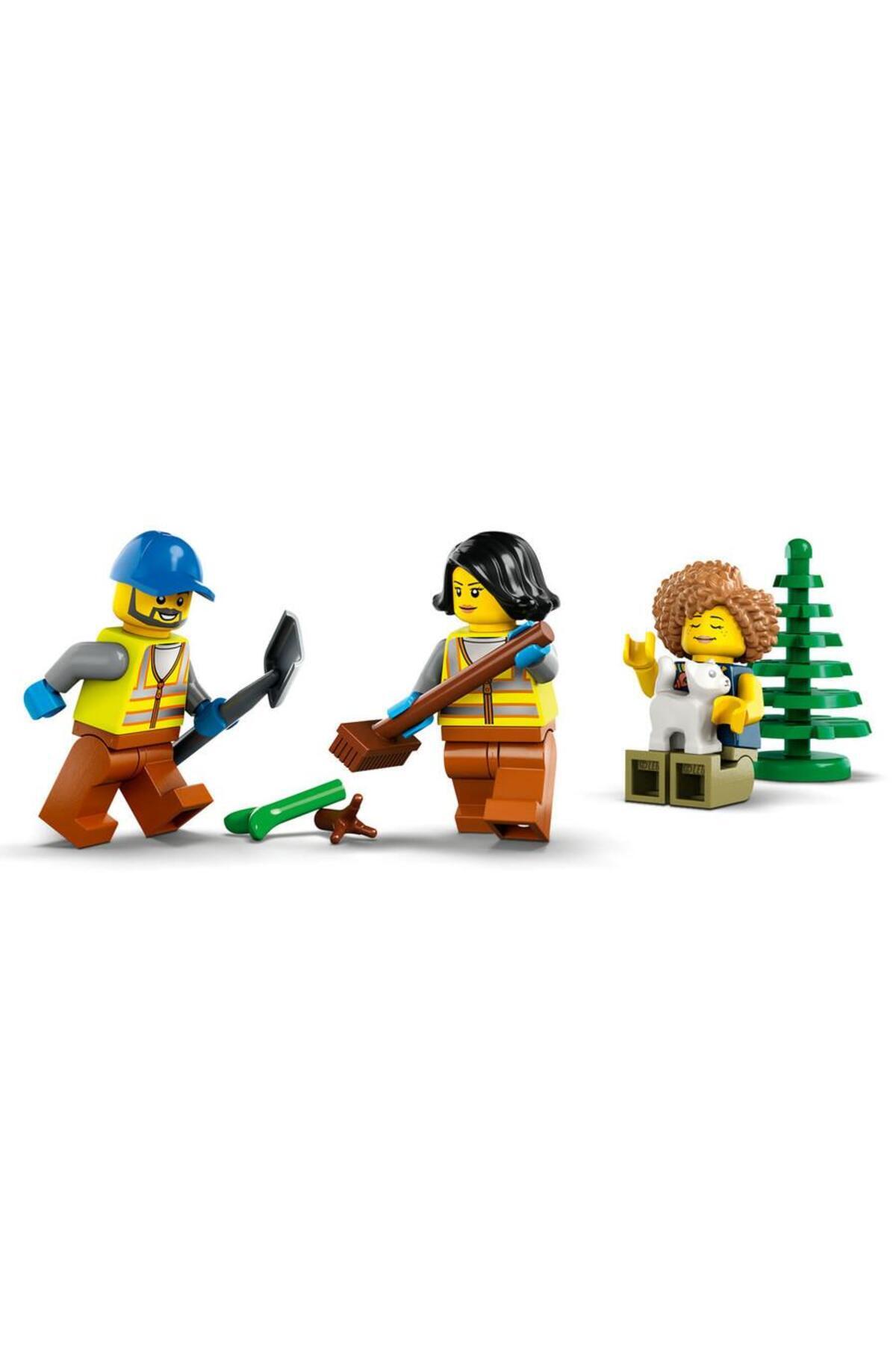 LEGO ® City Geri Dönüşüm Kamyonu 60386 - 5 Yaş ve Üzeri Çocuklar için Oyuncak Yapım Seti (261 Parça) fotoğrafı 4 (önizleme)