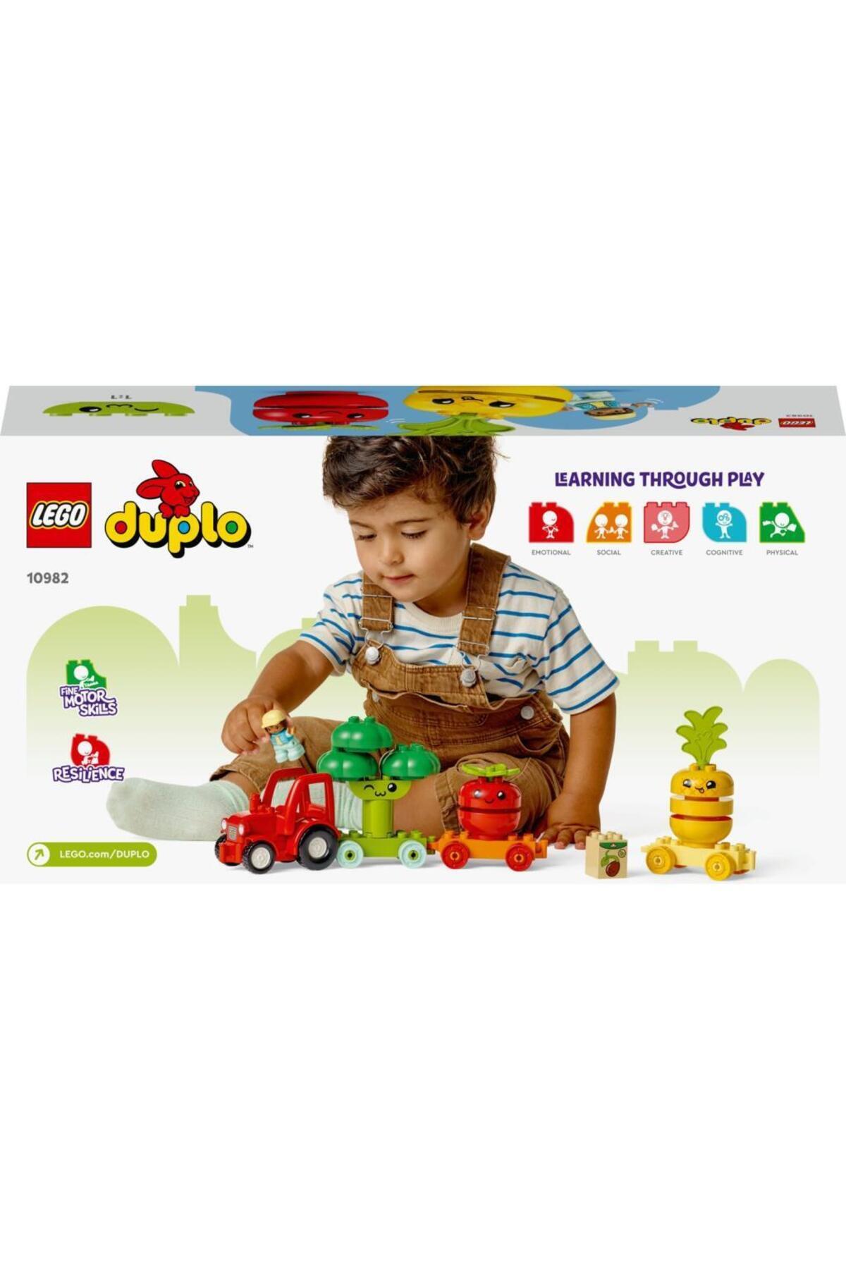 LEGO Duplo 10982 Fruit and Vegetable Tractor fotoğrafı 2 (önizleme)