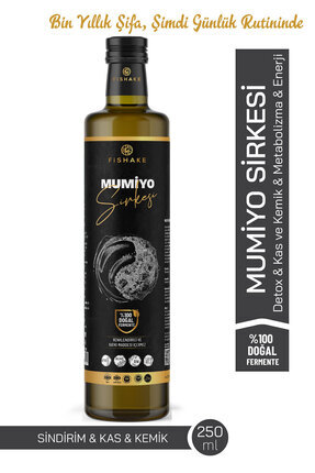 FiShake Mumiyo Sirkesi ( %100 Doğal Fermente )