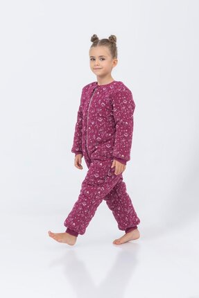 cantoy Kız Erkek Çocuk Kalın Elyaf Dolgulu Premium Kalite 2.5 Tog Desenli Uyk...