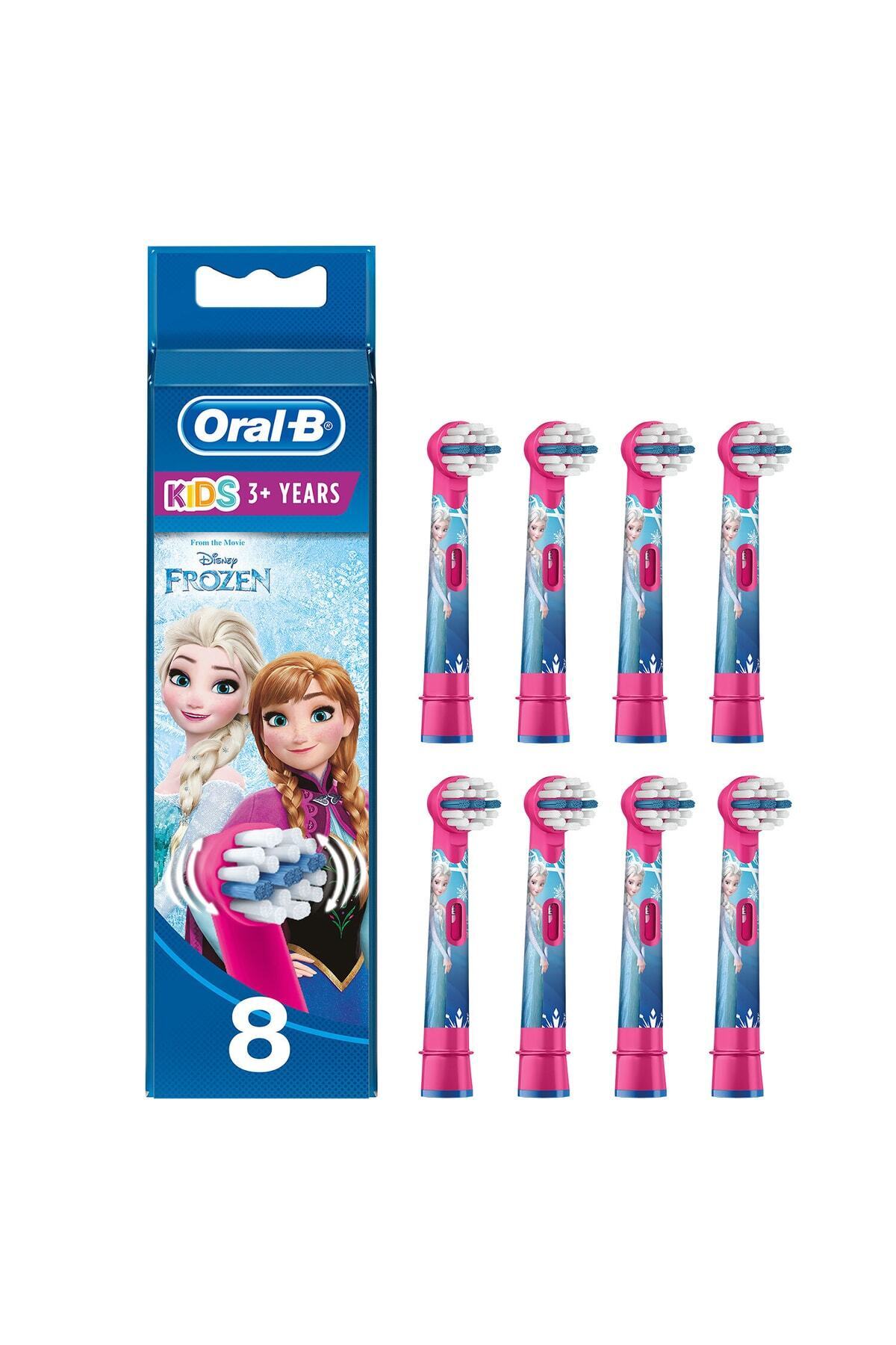 Oral-B Çocuklar Için Frozen Diş Fırçası Yedek Başlık 8'li