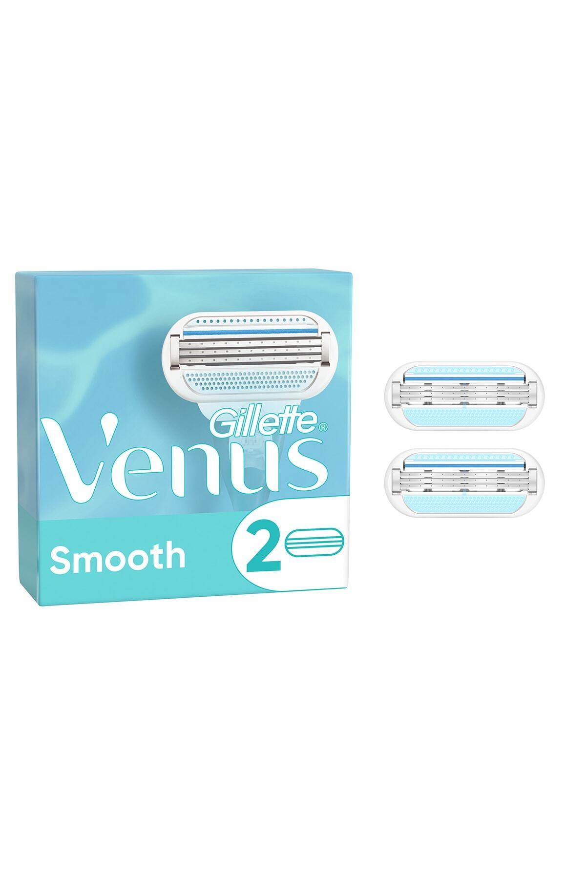Gillette Venus Smooth Kadın Yedek 2li Tıraş Bıçağı