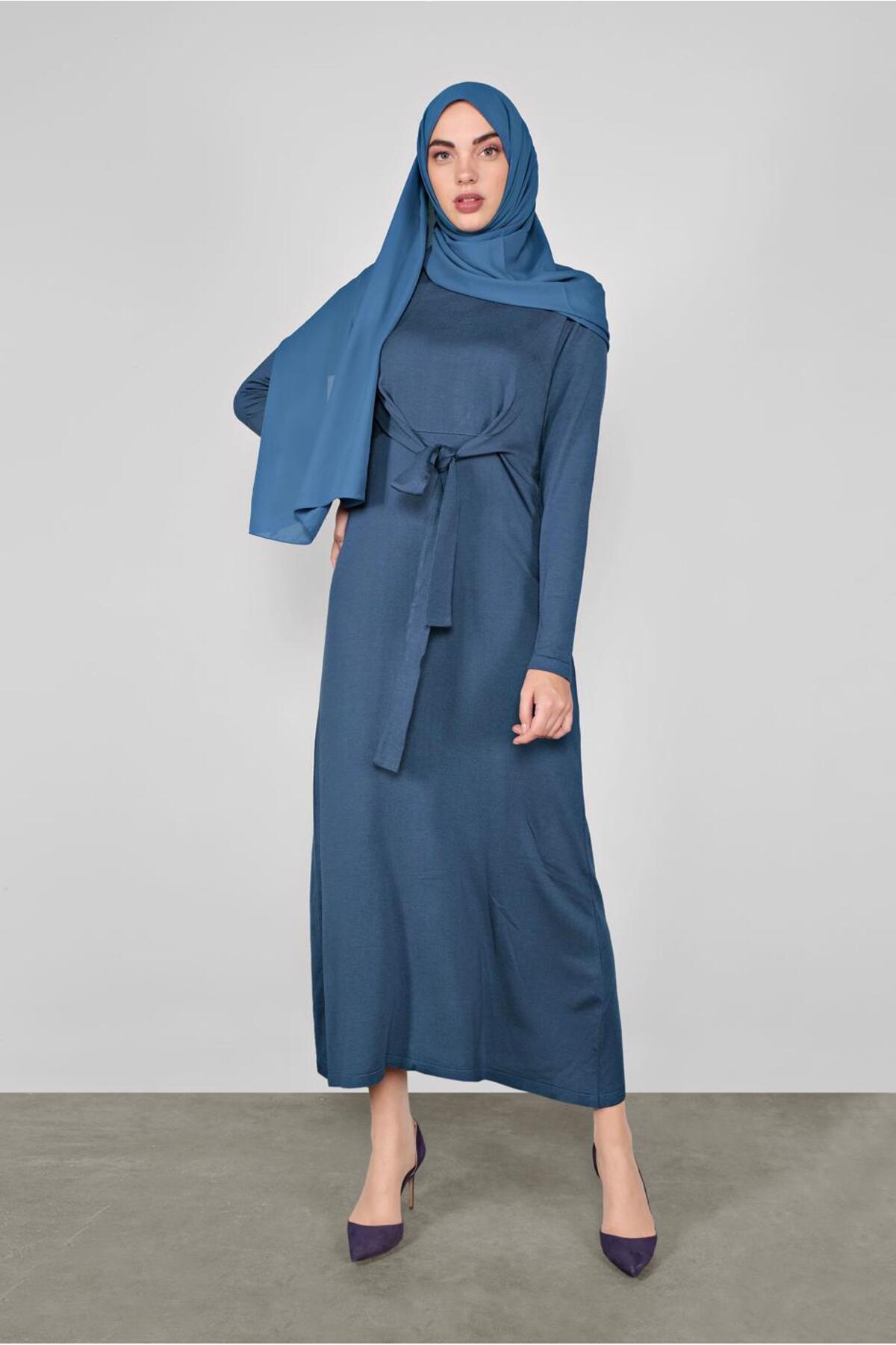 آلوینا لباس بافتنی SHIRRING 41029