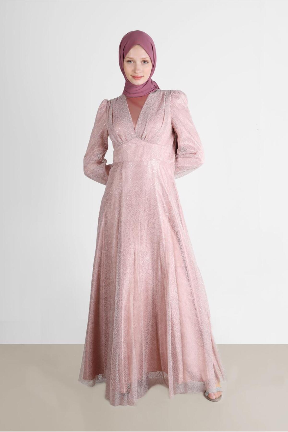 آلوینا لباس شب پولک دوزی شده طرح تور کد ۵۰۲۴۴ آلوینا لباس شب پولک دوزی شده طرح تور کد ۵۰۲۴۴