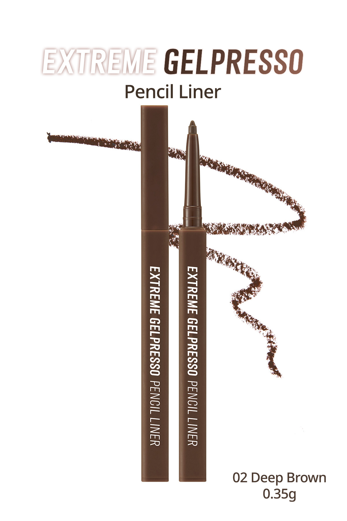 CLIO Suya Dayanıklı, Gün Boyu Kalıcı Kalem Eyeliner CLIO Extreme Gelpresso Pencil Liner (02 Deep Brown) - Fiyatı, Yorumları