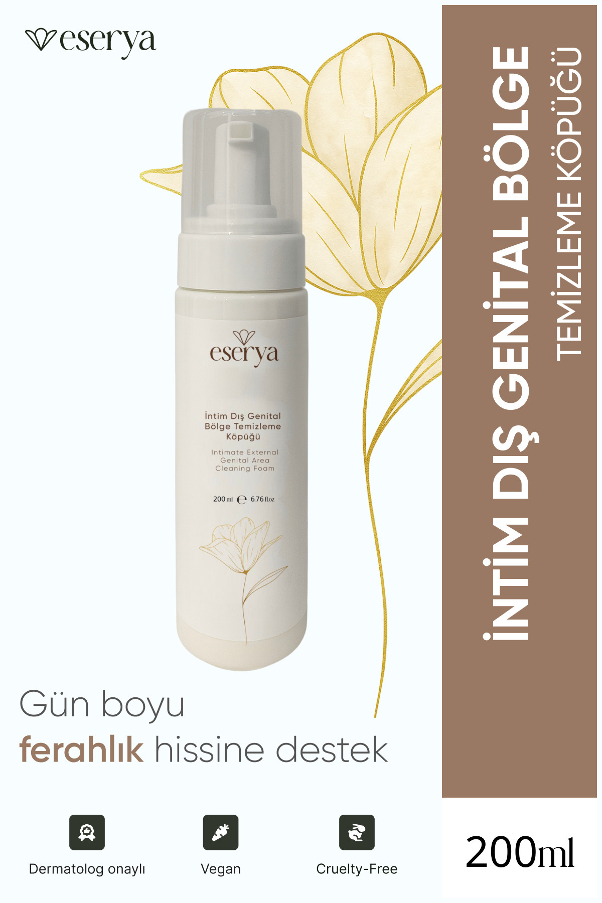 Eserya İntim Dış Genital Bölge Temizleme Köpüğü