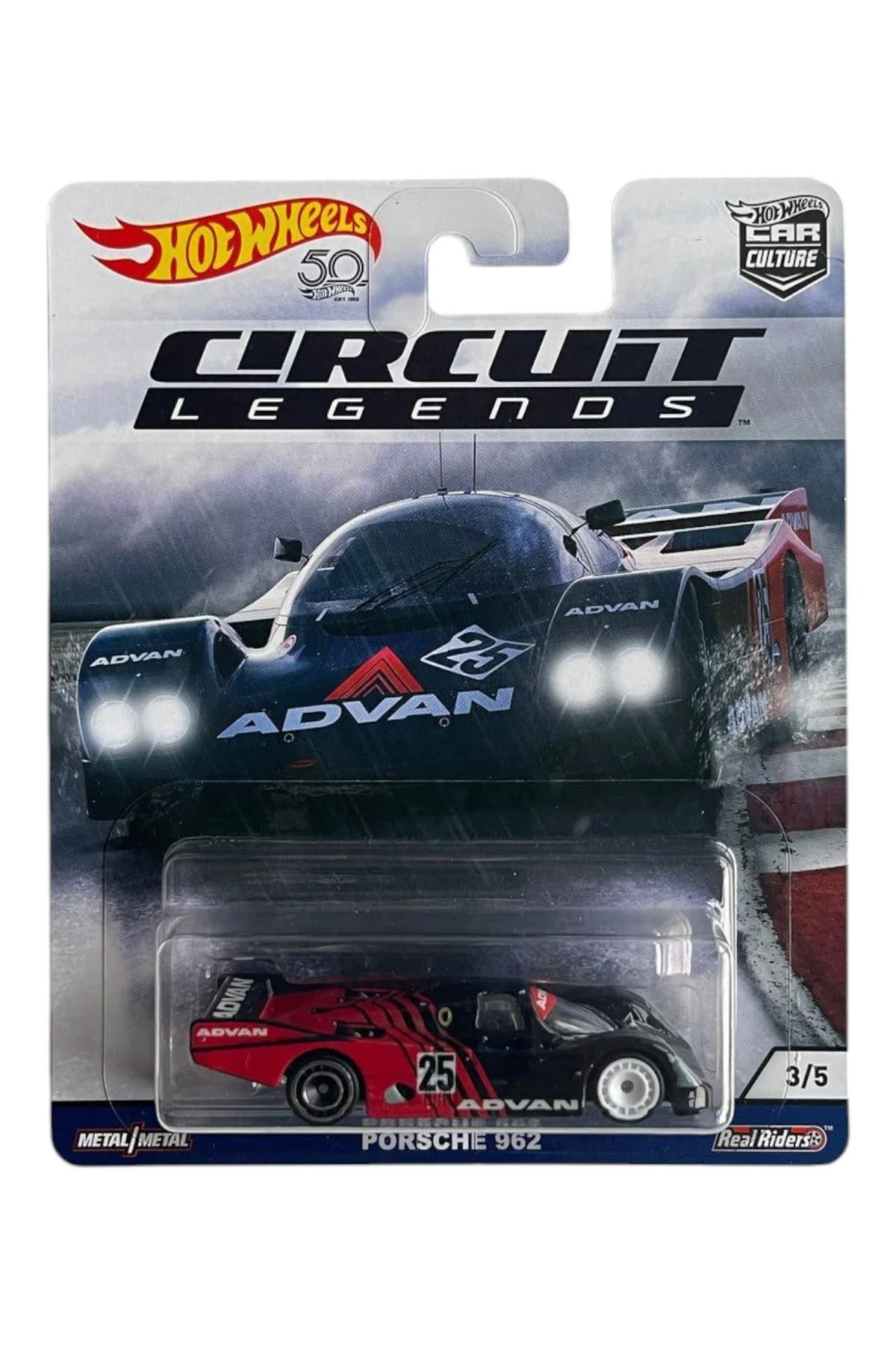 HOT WHEELS premium porsche 962 model araba diecast metal araç