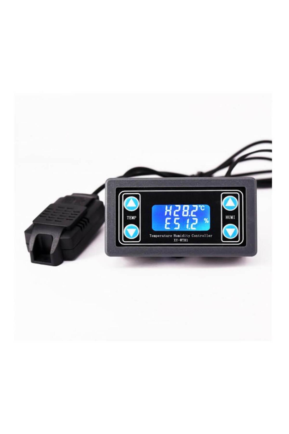 Koodmax Sht20 Sıcaklık Ve Nem Ölçer Ekranlı Röle Modülü Kuluçka Termostat Xy-Wth1 Thr317