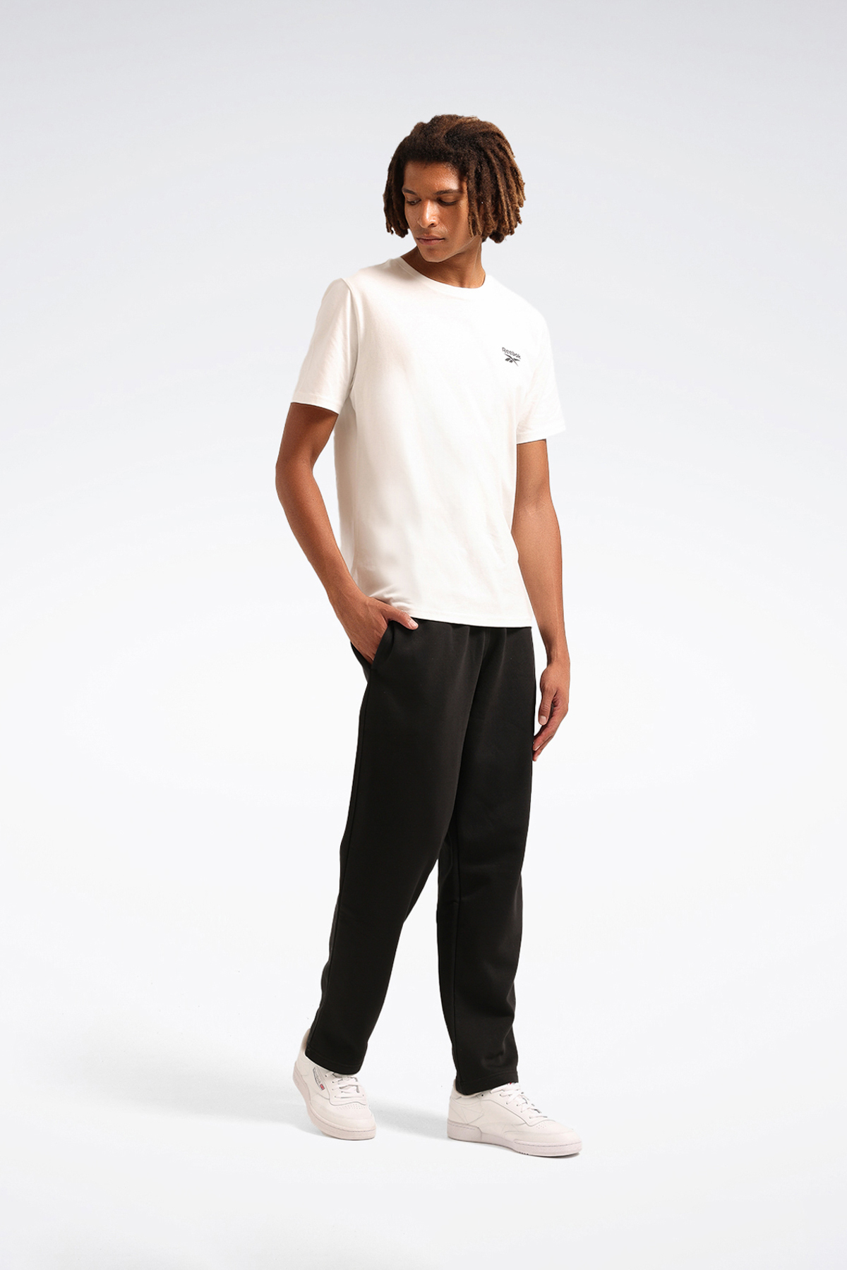 Reebok TE WVN UL PNT Siyah Erkek Eşofman Altı görsel 8