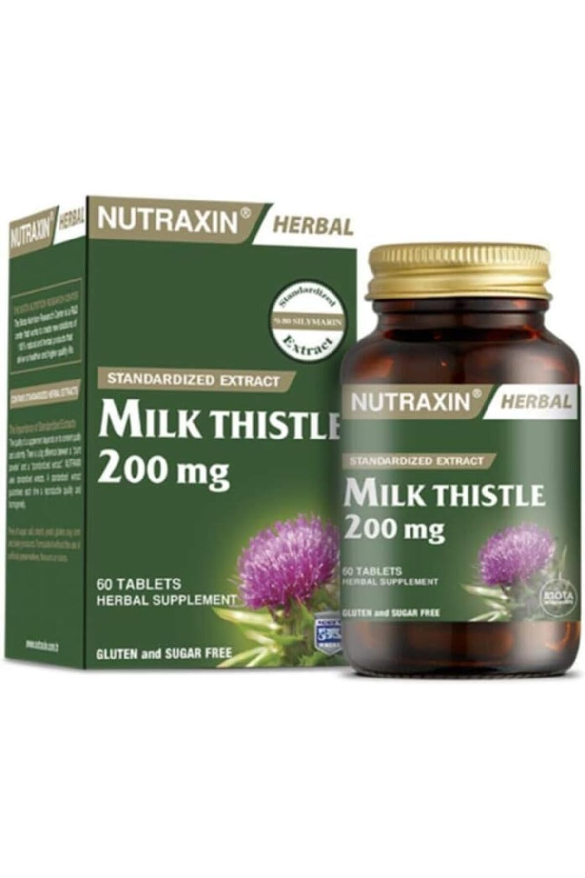 Shop a Way Herbal Milk Thistle 60 Tablet Takviye Edici Gıda