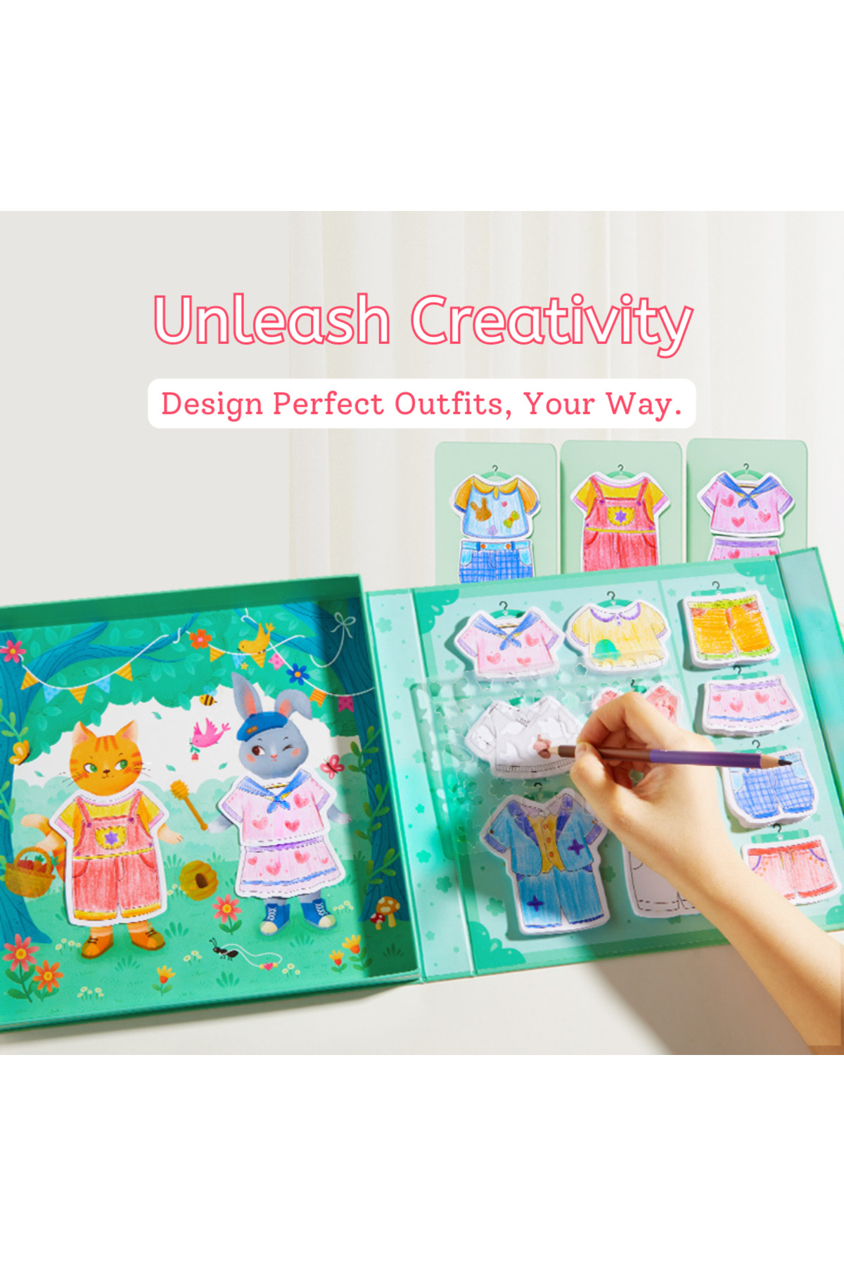 کیت لباس‌سازی پست-ایت خانگی – قلبی