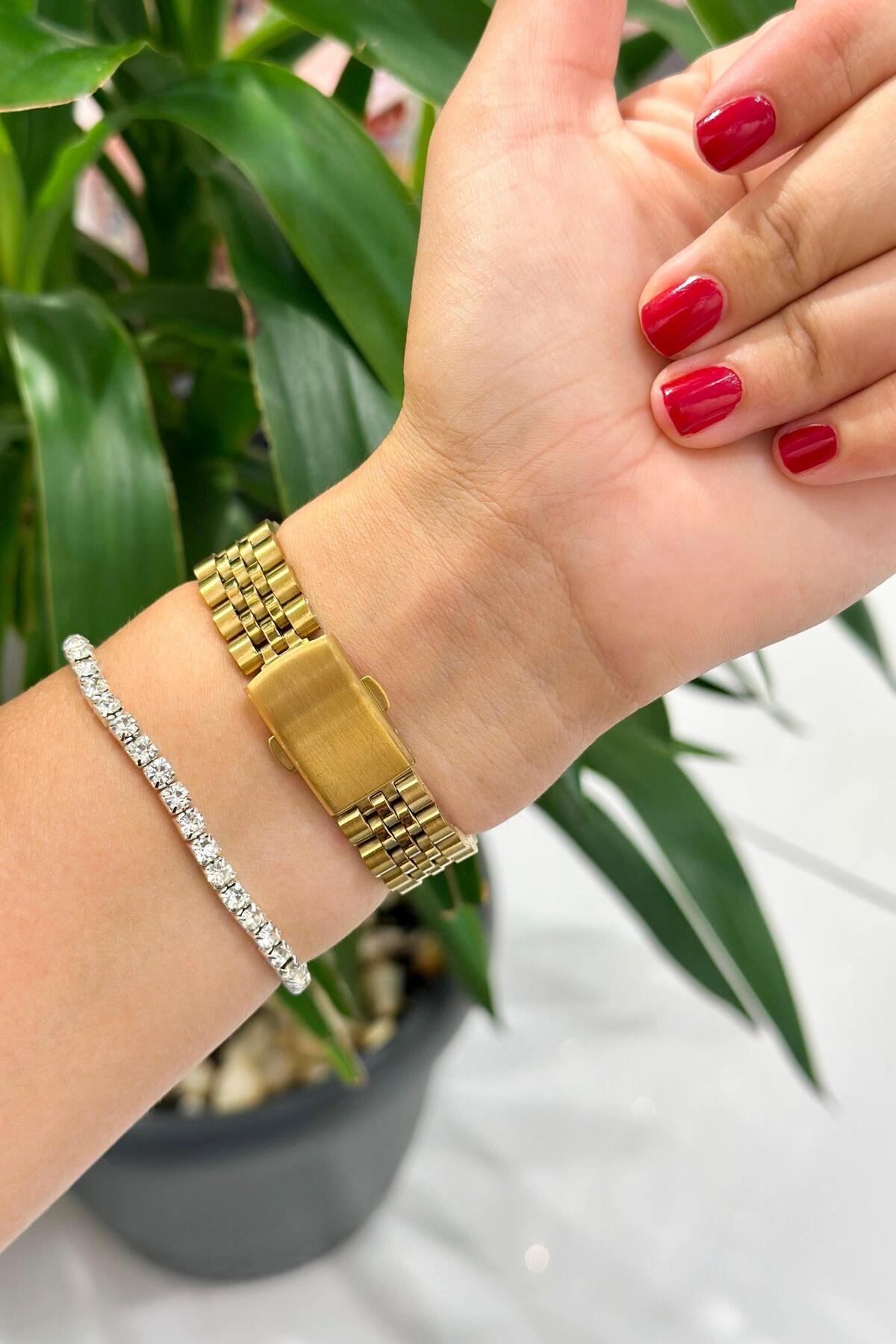 DEEPORA  KARE KASA KADIN KOL SAATİ - Görsel 7