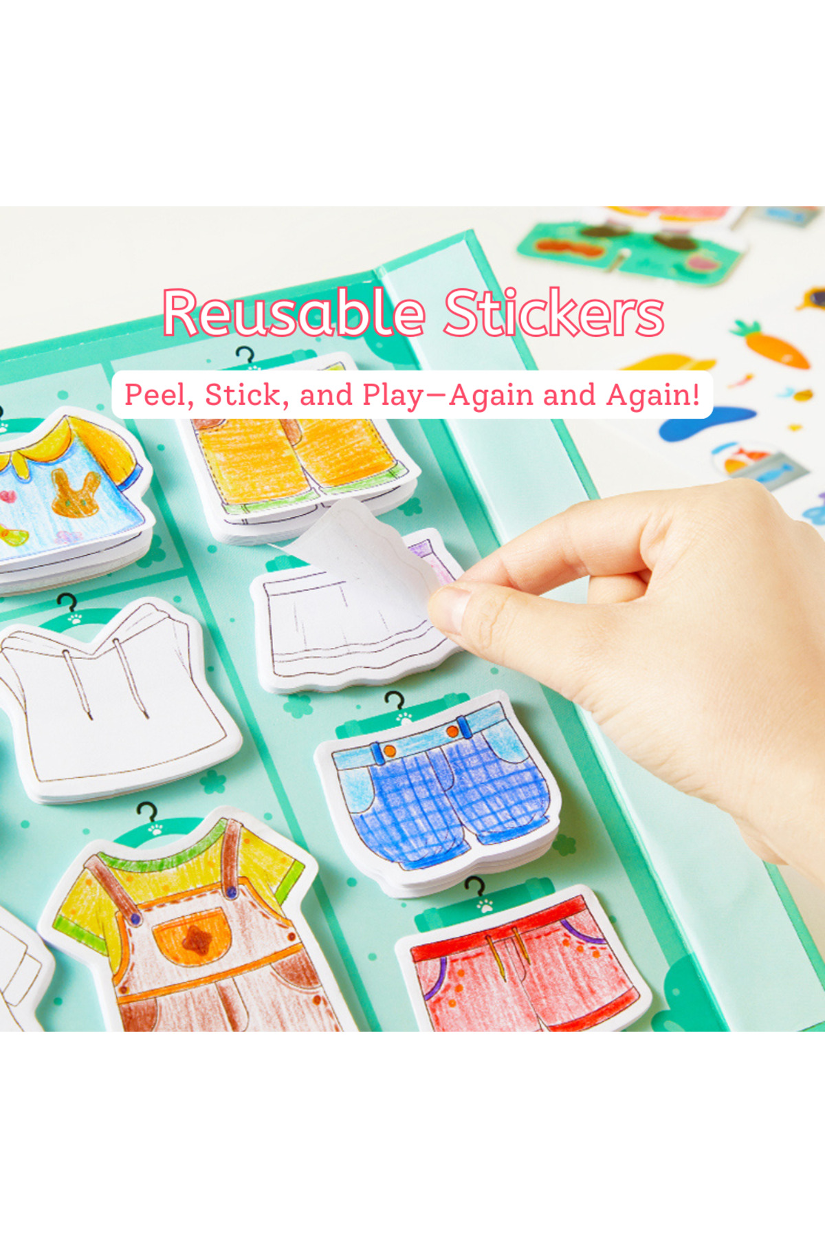 کیت لباس‌سازی پست-ایت خانگی – قلبی