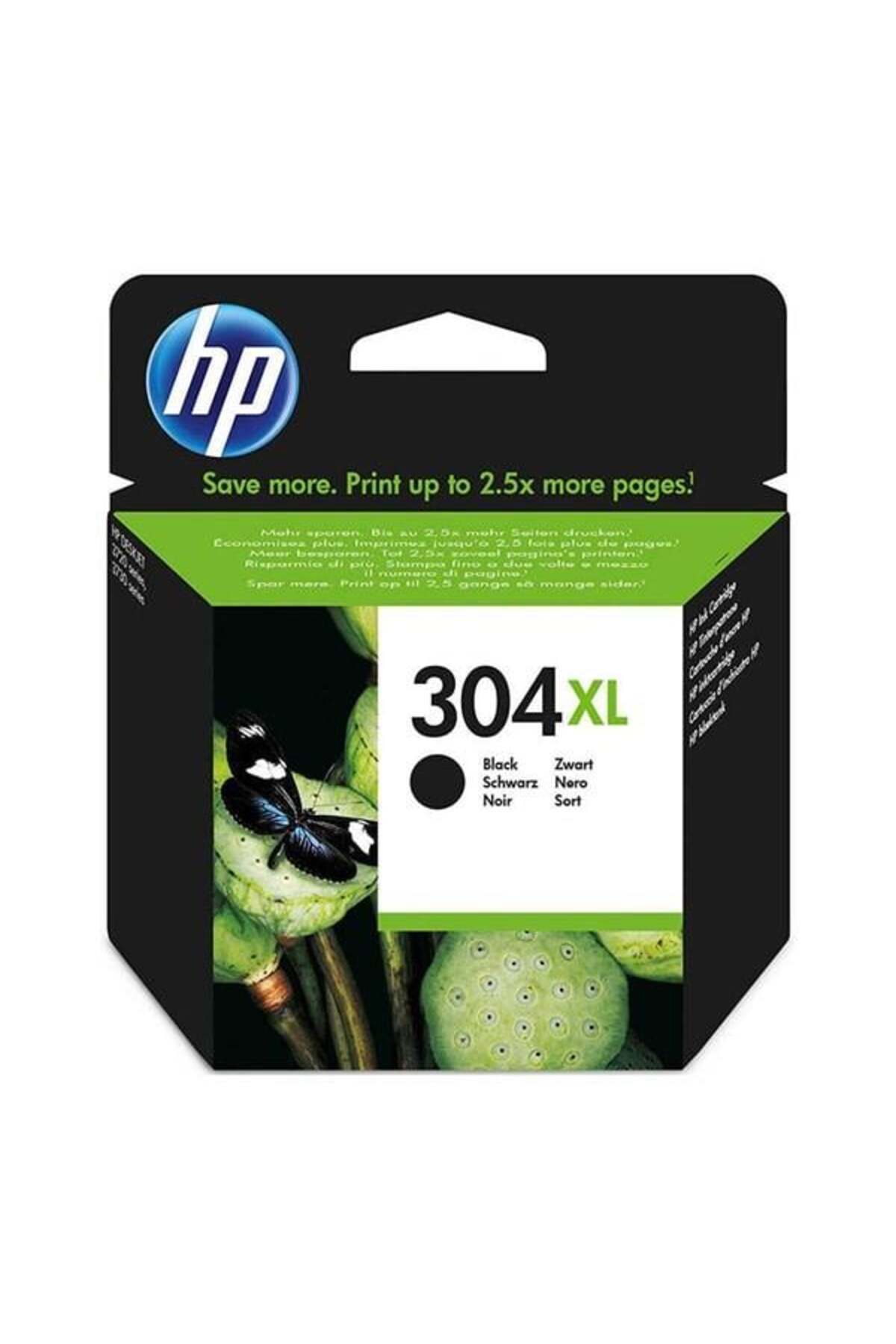 HP N9k08ae (304Xl) Siyah Murekkep Kartusu 300 Sayfa