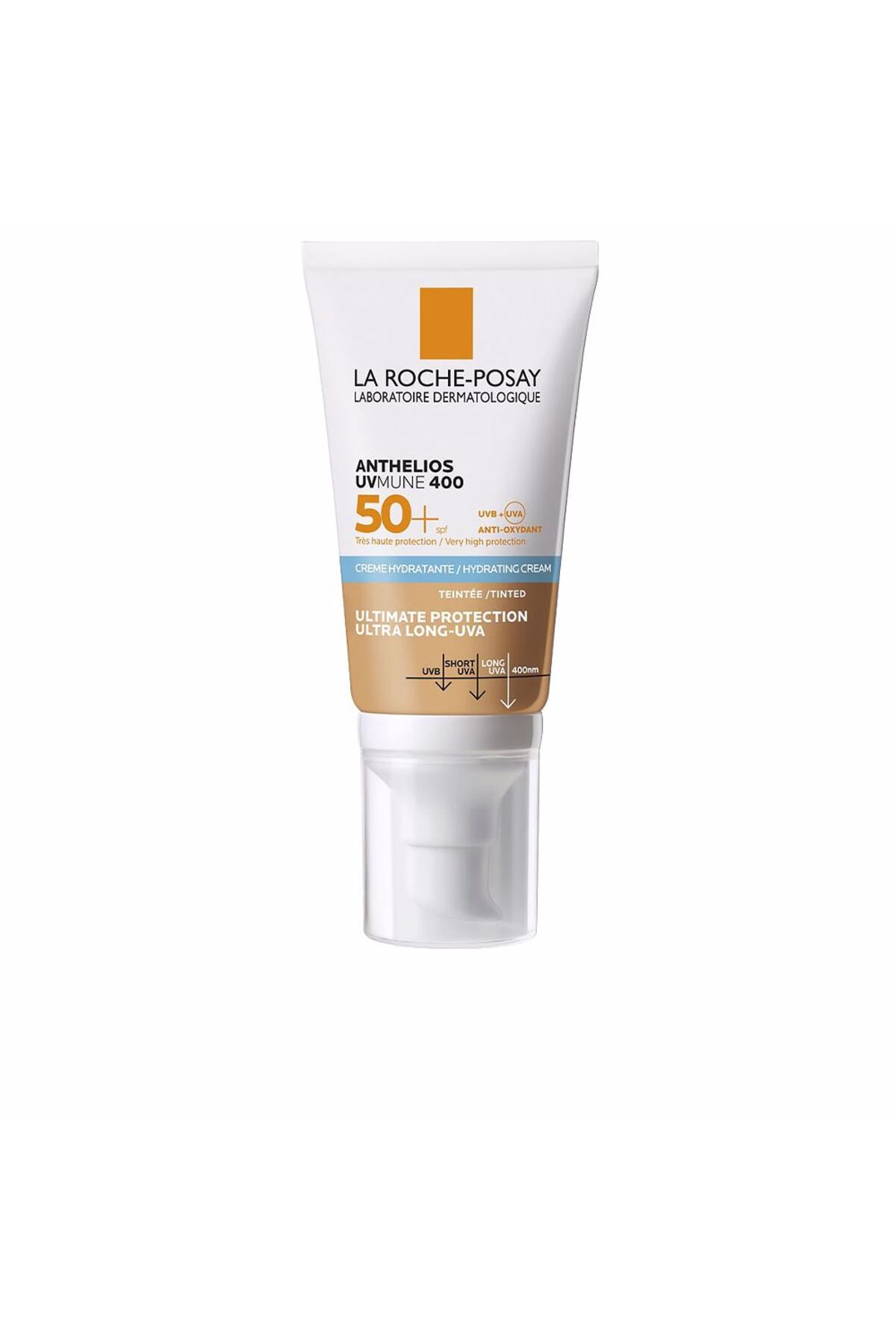 La Roche Posay Anthelios Uvmune 400 Getönte Feuchtigkeitscreme Lsf 50+ 50 ml