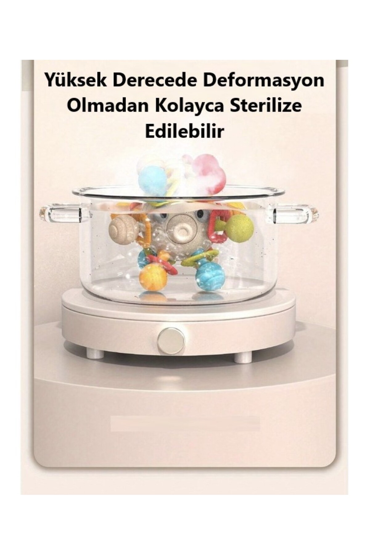 Brother Toys Dönen Kirpi Diş Kaşıyıcı Eğitici Oyuncak Bebek Aktivite Oyuncağı Kavrama Topu 10 Cm. fotoğrafı 4 (önizleme)