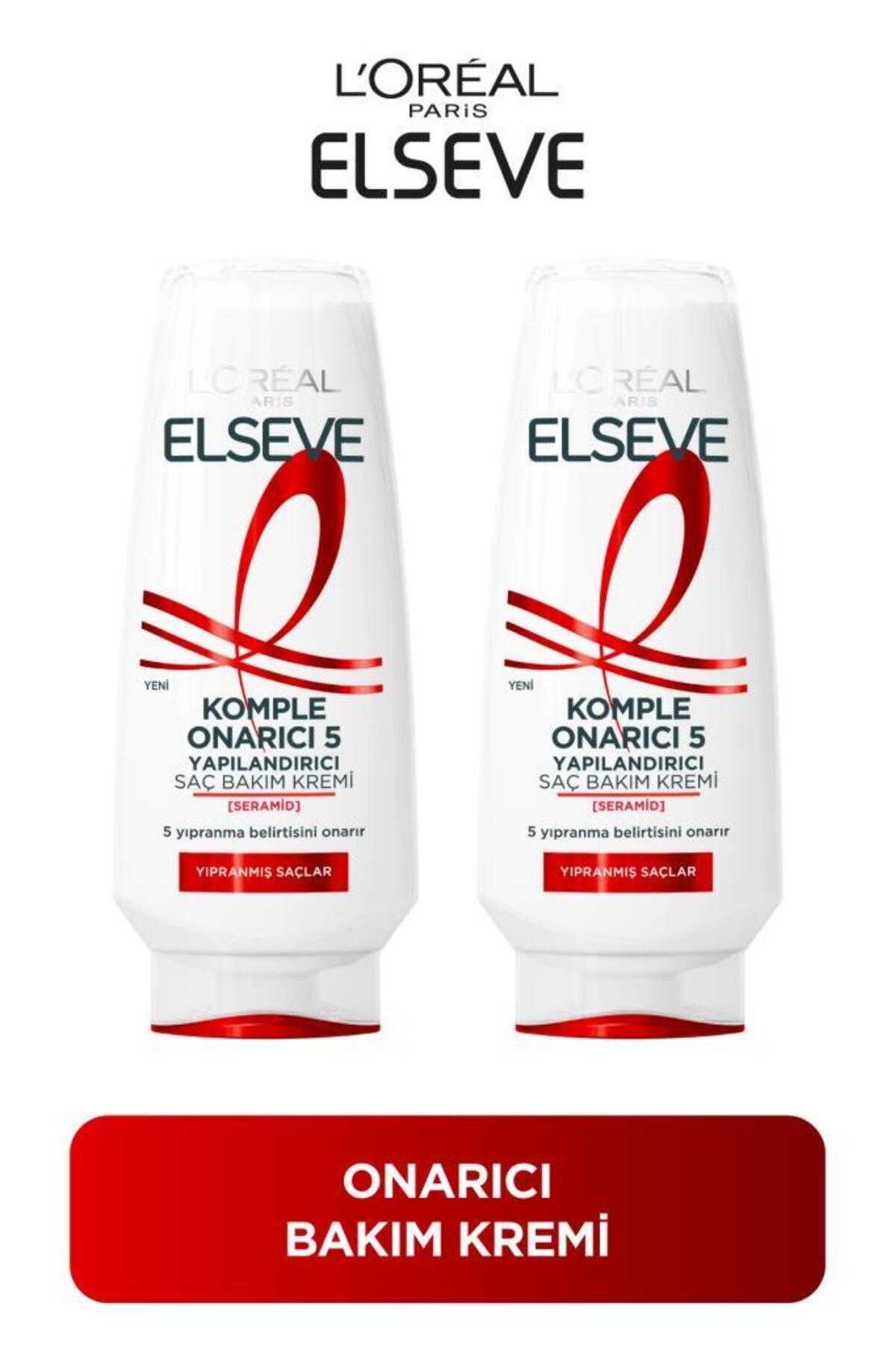 ELSEVE 2'li Komple Onarıcı 5 Yapılandırıcı Saç Bakım Kremi 250 ml