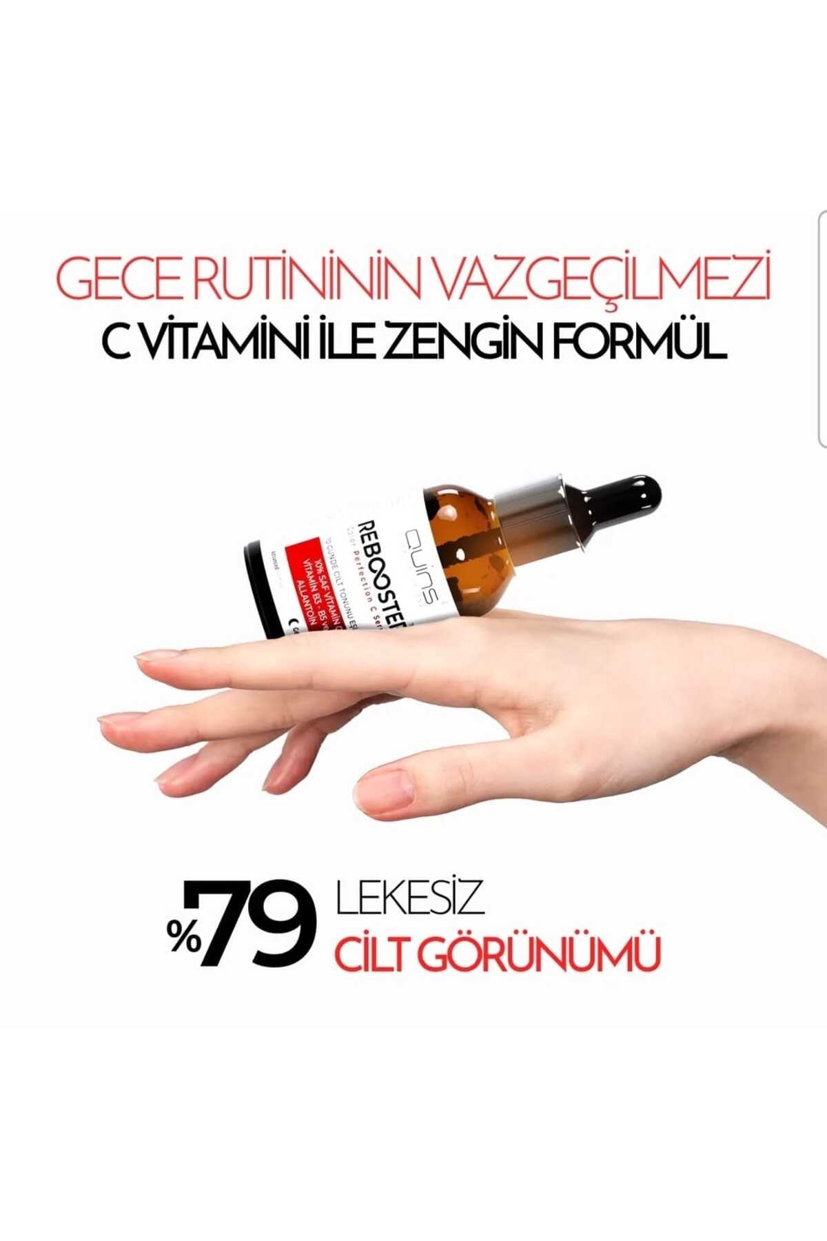Rebooster Skin Tone Out یکنواخت، سرم ویتامین C 2x30 میلی لیتر — Q002 — تصویر 4 از 4