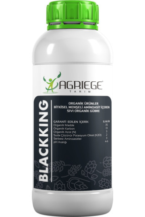 AGRİEGE Blackking 1 Litre ( Organik Köklendici Sıvı Gübre )