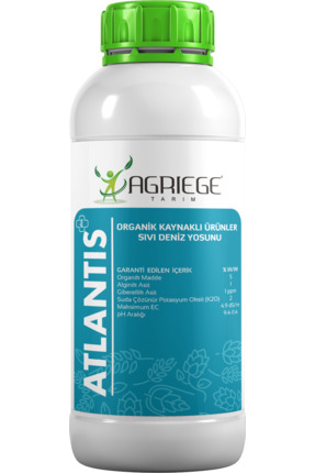 AGRİEGE Atlantis Plus 1 Litre ( Organik İçerikli Sıvı Denizyosunu Gübresi )