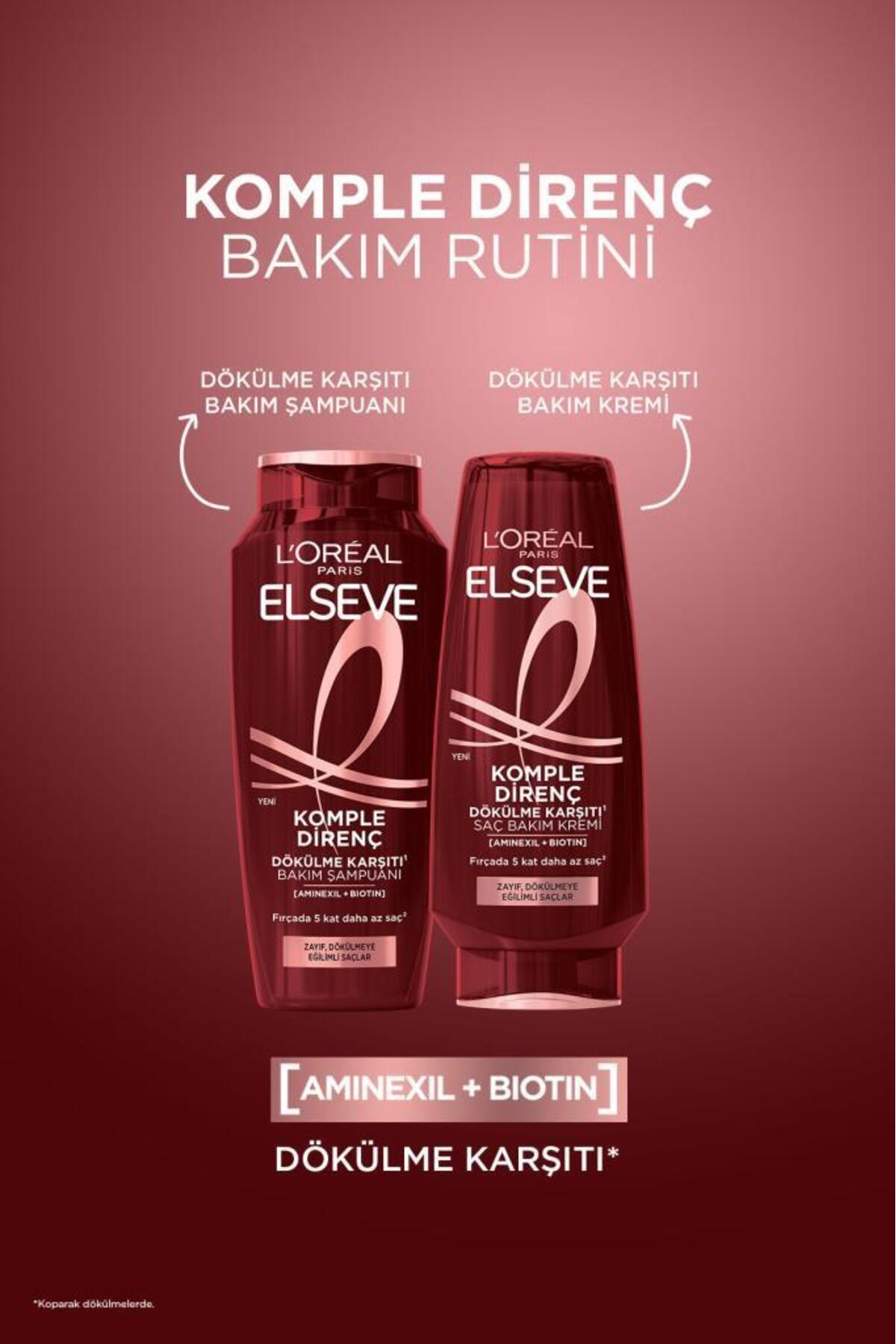 2'li Komple Direnç Dökülme Karşıtı Saç Bakım Kremi 250 ml — PKTELSVKMPLDRNCASHIKI — تصویر 8 از 8