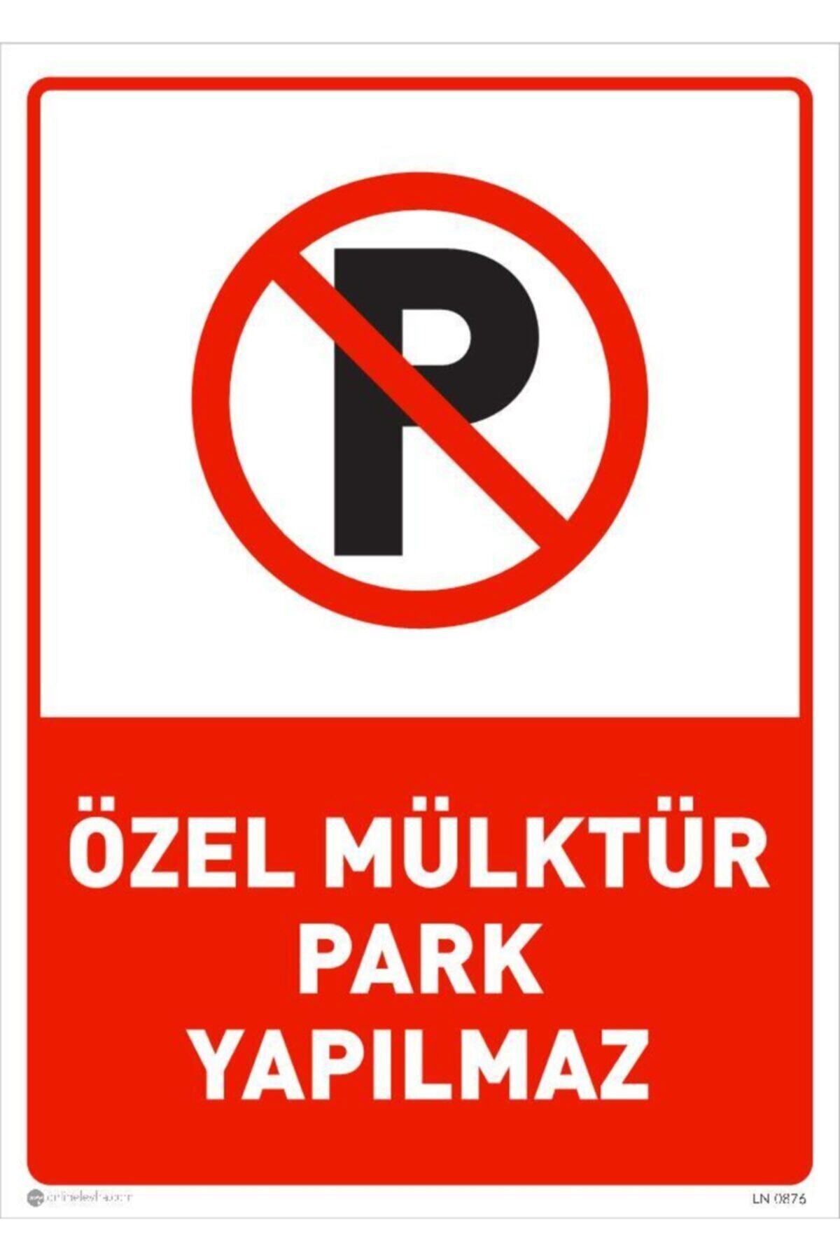 Private Property No Parking 25*35 cm