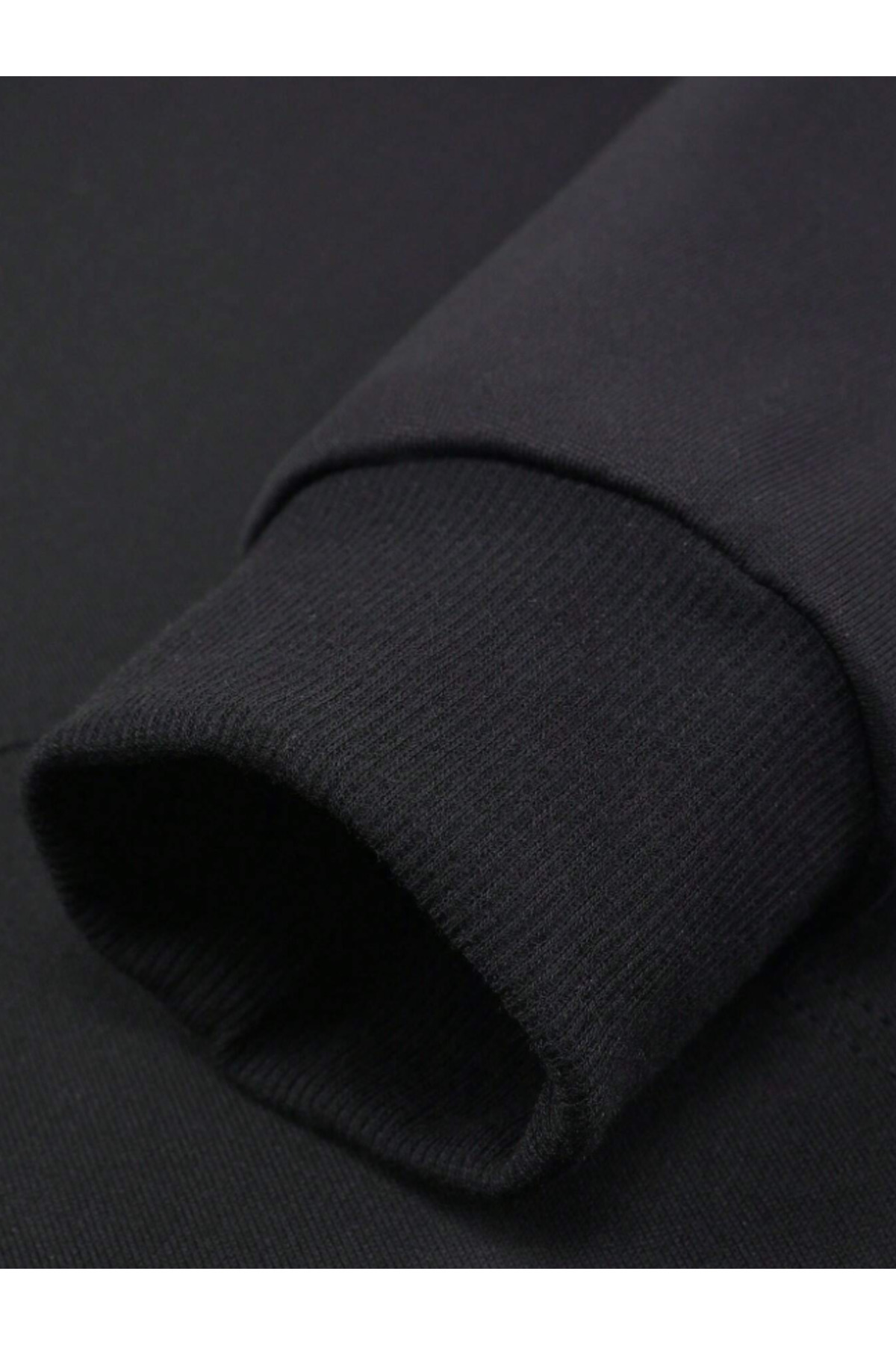 UNISEX Hırka - Siyah AĞ ÖZEL Baskılı Kışlık Oversize Kapüşonlu Fermuarlı Cep Detaylı Hırka — مشکی AĞ-HIRKA-FERMUARLI-COHERENT- — تصویر 5 از 5