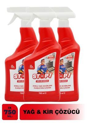 STOP Forte 3'lü Yağ Kir ve Kireç Çözücü
