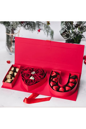 Liva Shop Sevgililer günü I LOVE YOU çikolata kutusu