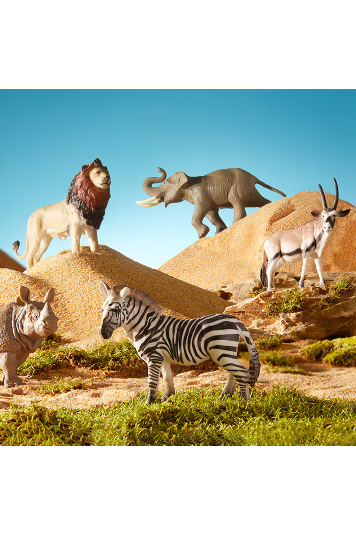 مجموعه حیوانات سفاری – ۵ تکه