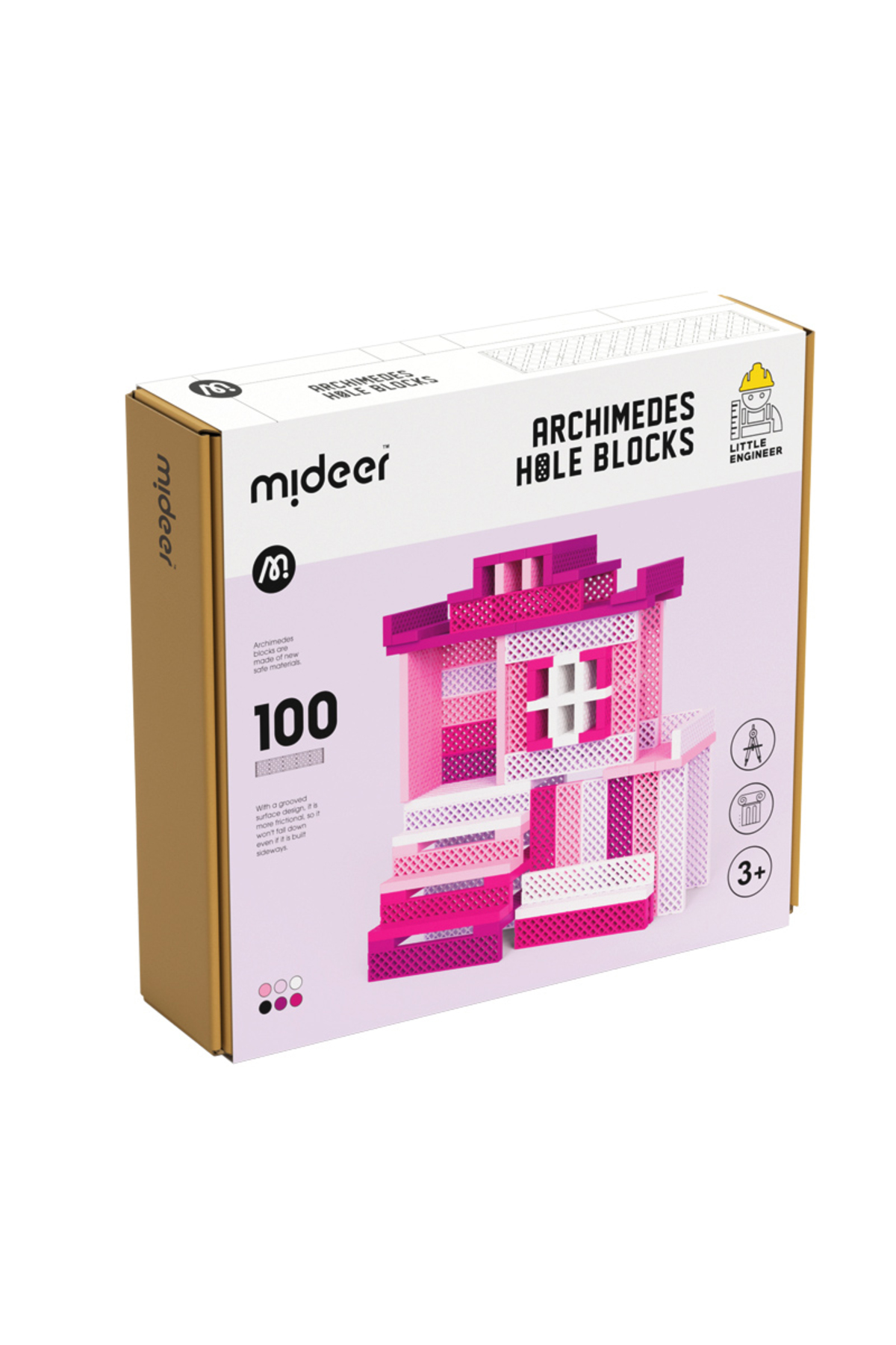 بلوک‌های ارشمیدس - پالت رنگ صورتی