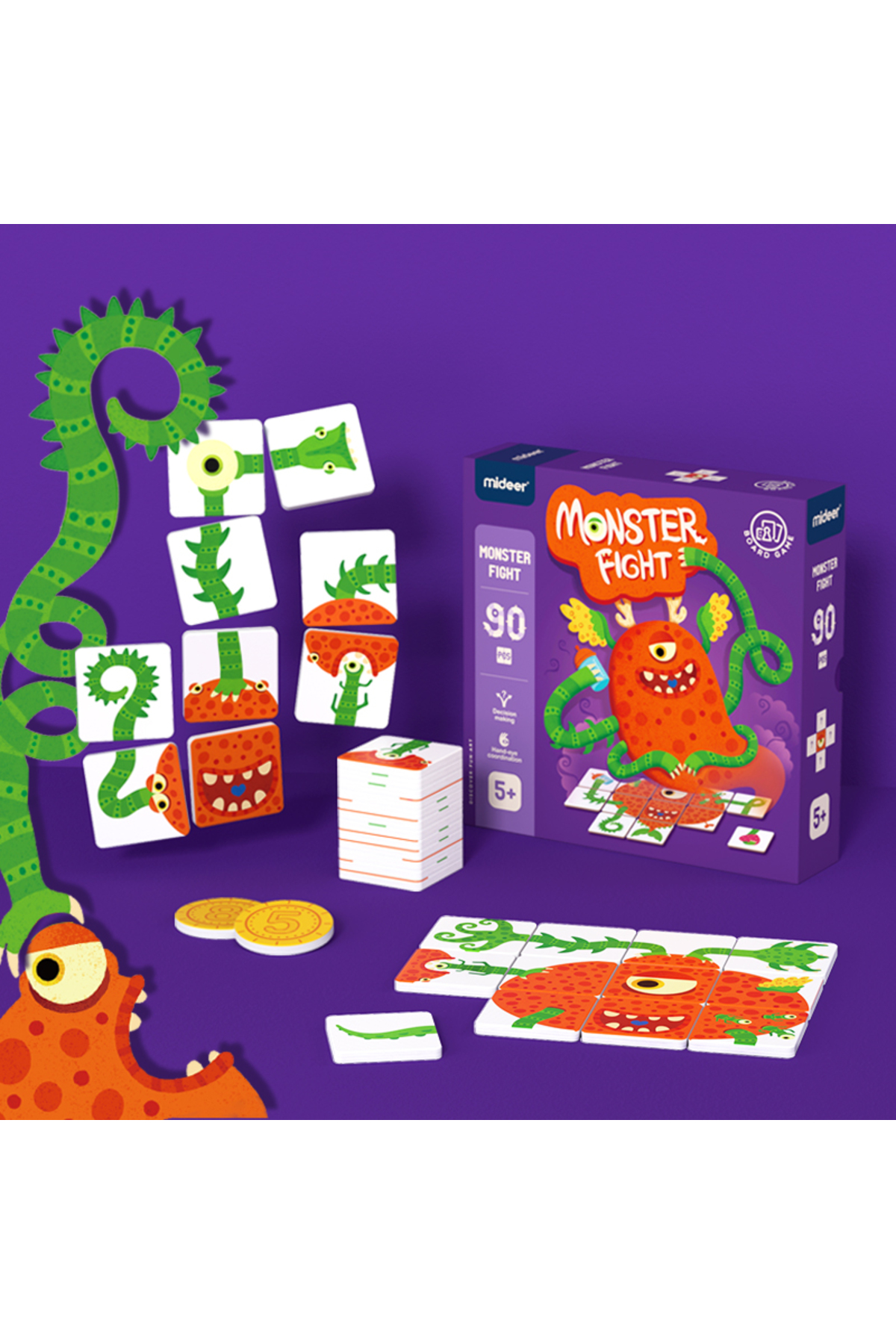 بازی رومیزی مبارزه هیولاها