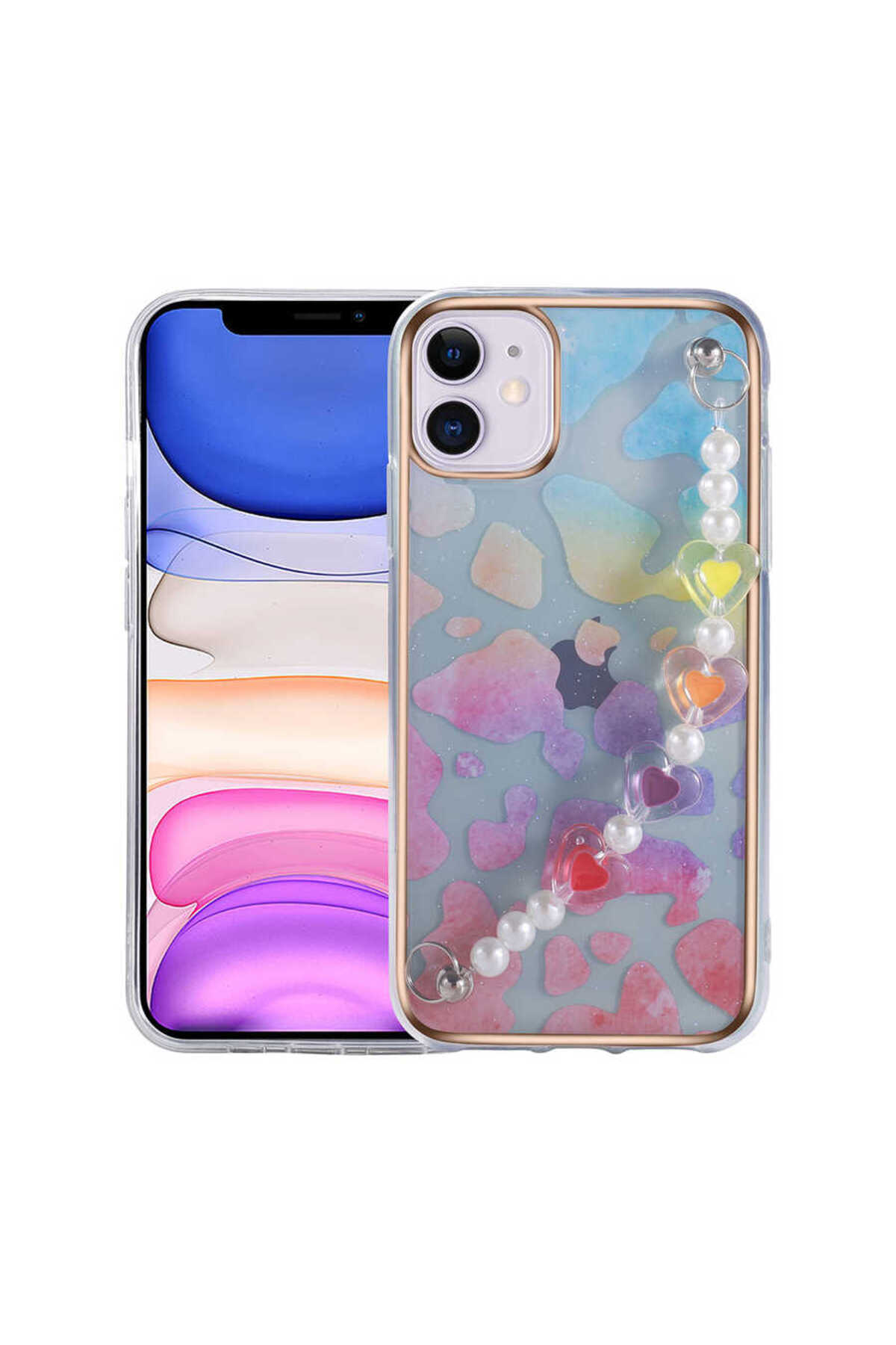 iPhone 11 Uyumlu MNC Pilla Kılıf-Colorful