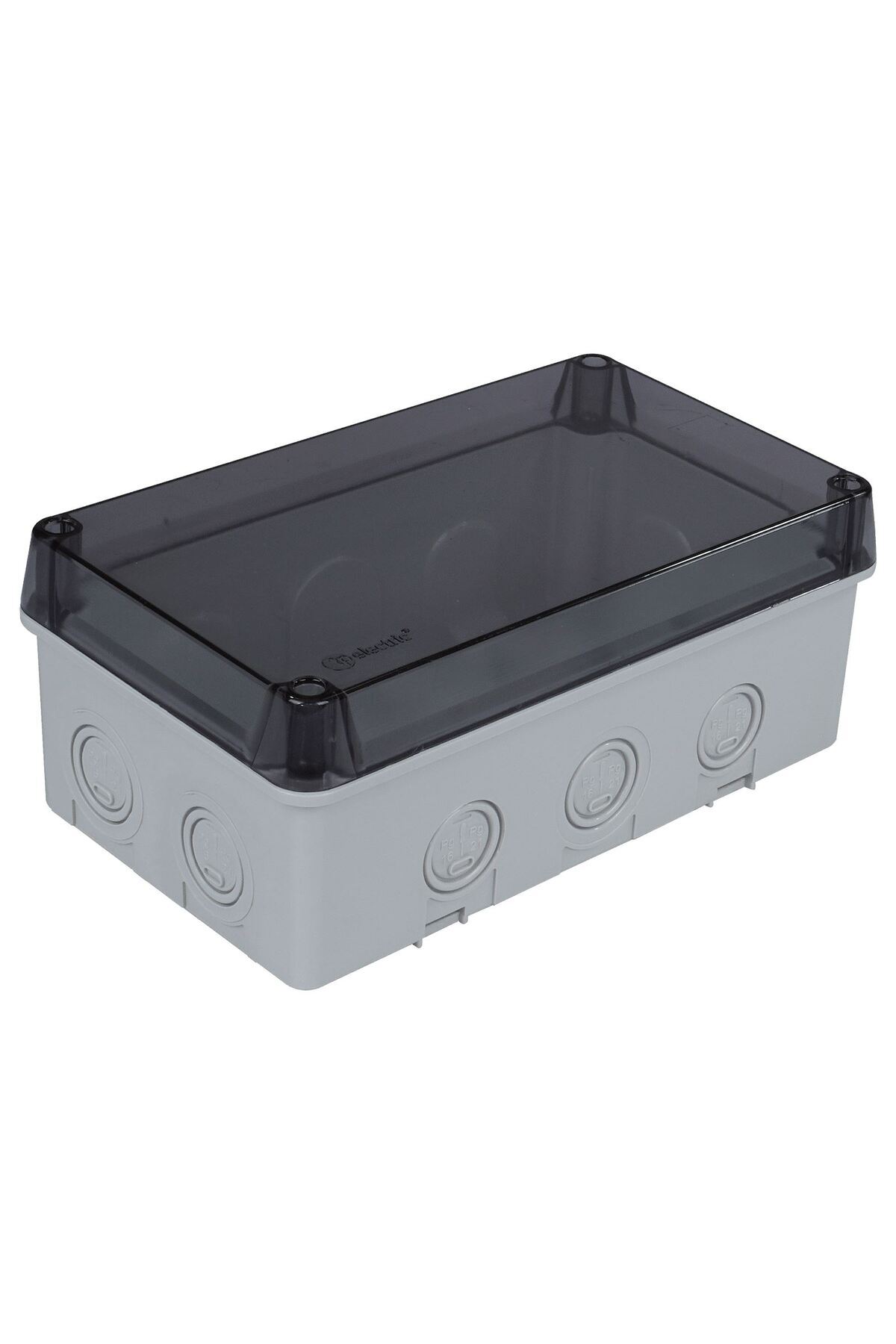 TP ELECTRİC 130X220X95 Vidalı-Şeffaf Kapak H.F IP67 Termoplastik Buat