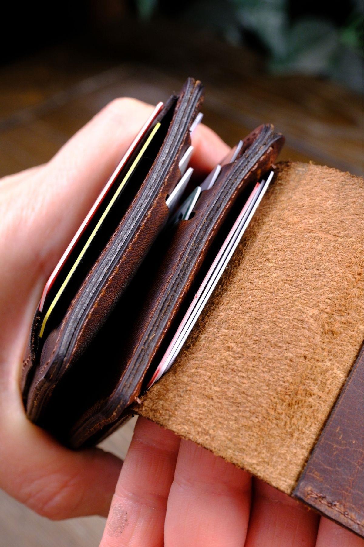 Genel Markalar  Rio - İnce Tasarım Hakiki Gerçek Deri Cüzdan ve Kartlık - Görsel 8