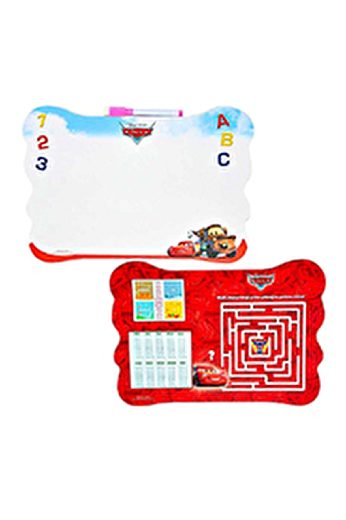 LAÇO 3 ADET Kids Cars Eva Yazı Tahtası 8101