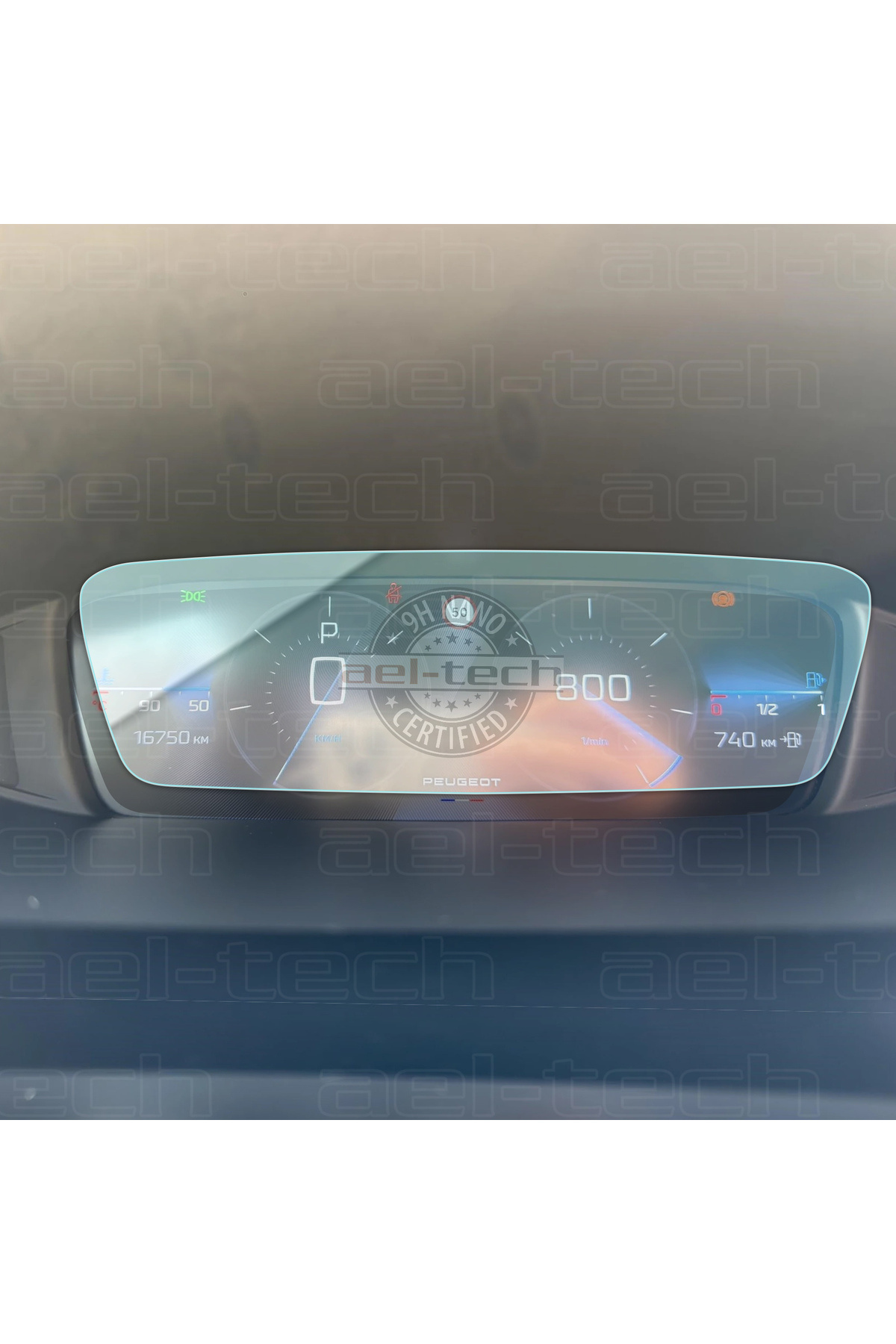 Peugeot 2008 Allure Dijital Gösterge 9H Nano Ekran Koruyucu 2025