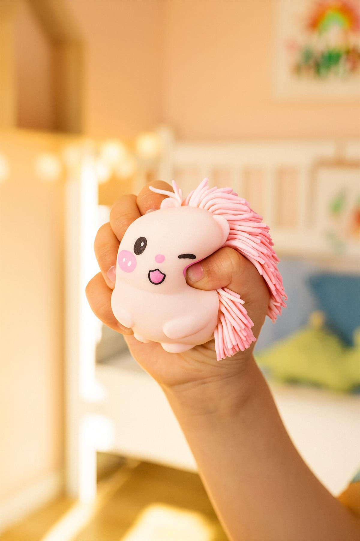 hak-iş oyuncak Kirpi Figürlü Squishy Stress Oyuncağı Yumuşacık Jel Squishy
