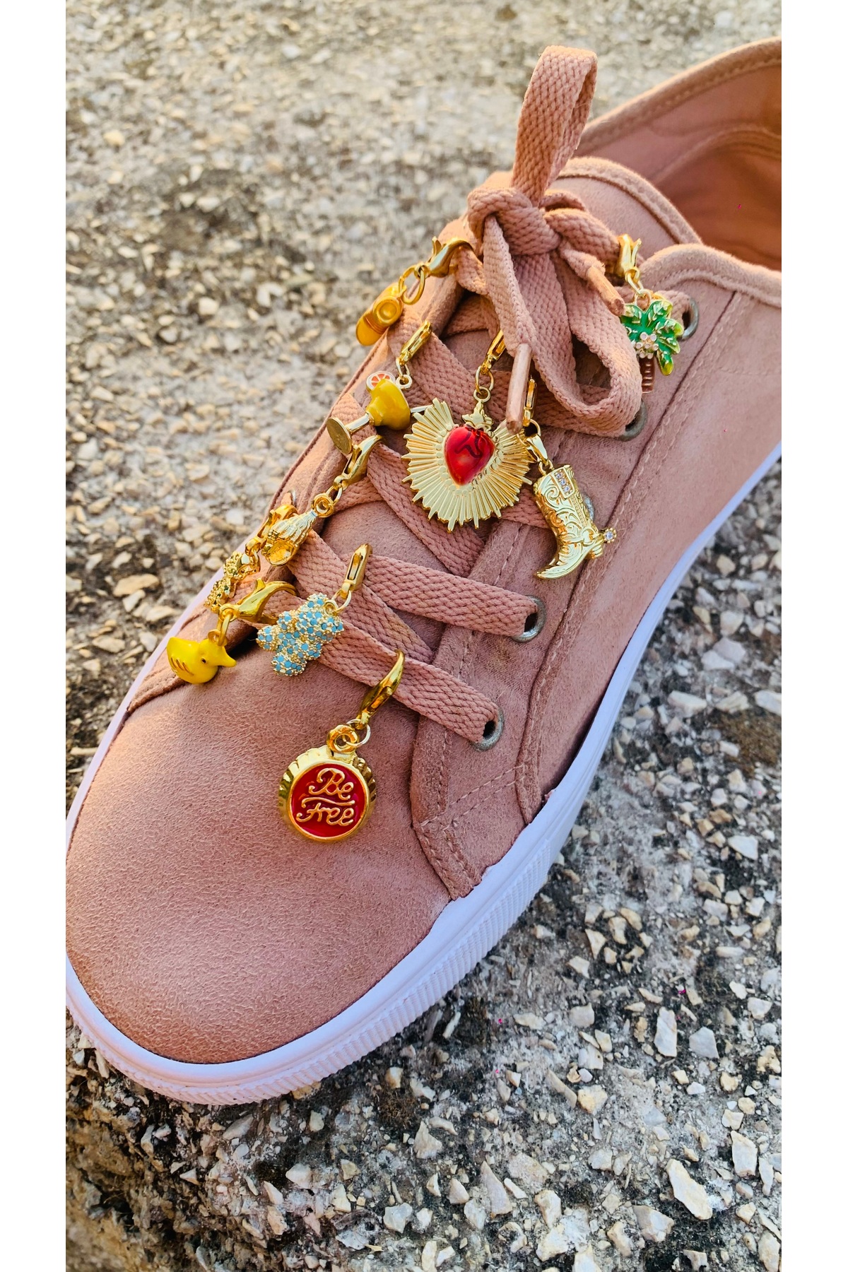 PALMISH LOVER Ayakkabı Charmı Şık Sneaker Süs Aksesuarı Nike