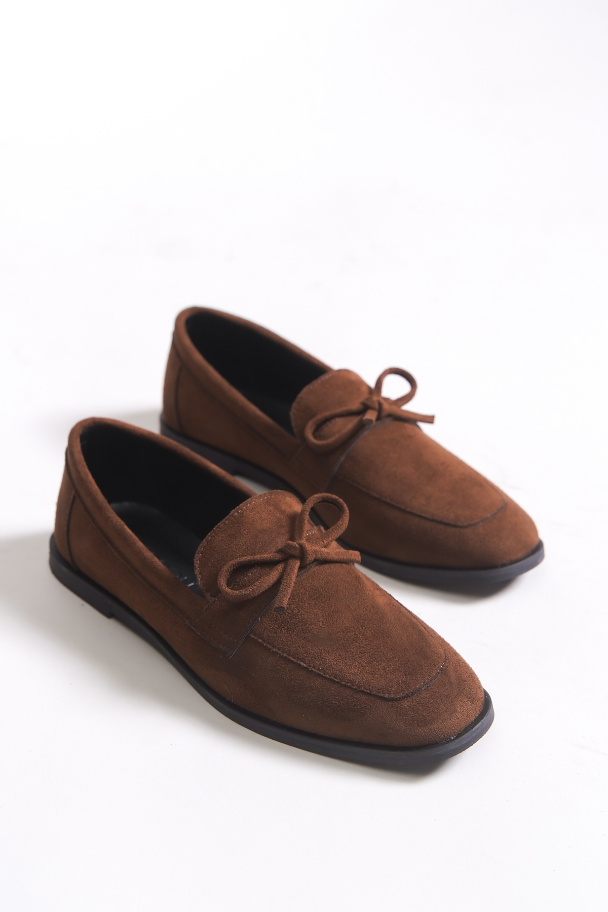 Riccon  Kadın Babet 001295Babet Kahverengi Süet - Görsel 6