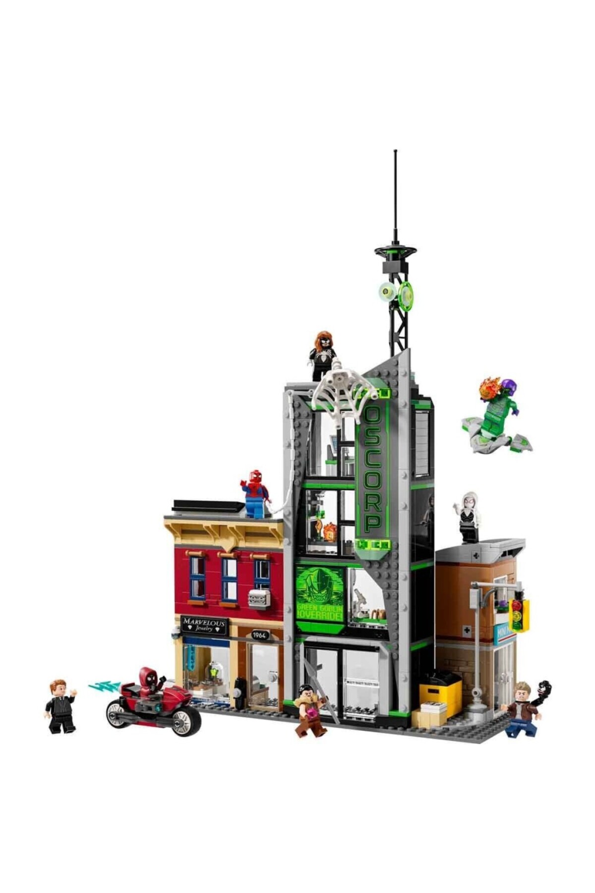 نسیورلد ۷۶۳۲۴ مرد عنکبوتی، در برابر اسکورپا ۸۰۸ قطعه +۱۰ سال