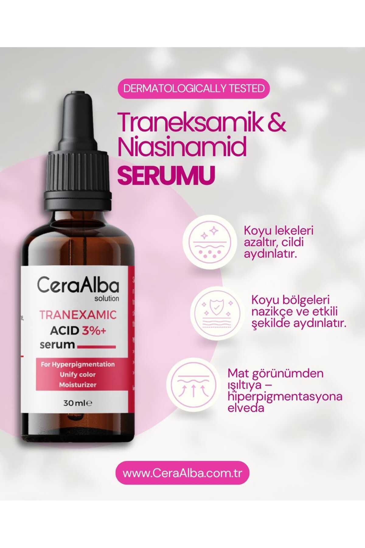 CeraAlba Traneksamik & Niasinamid Serumu — 7221 — تصویر 2 از 4