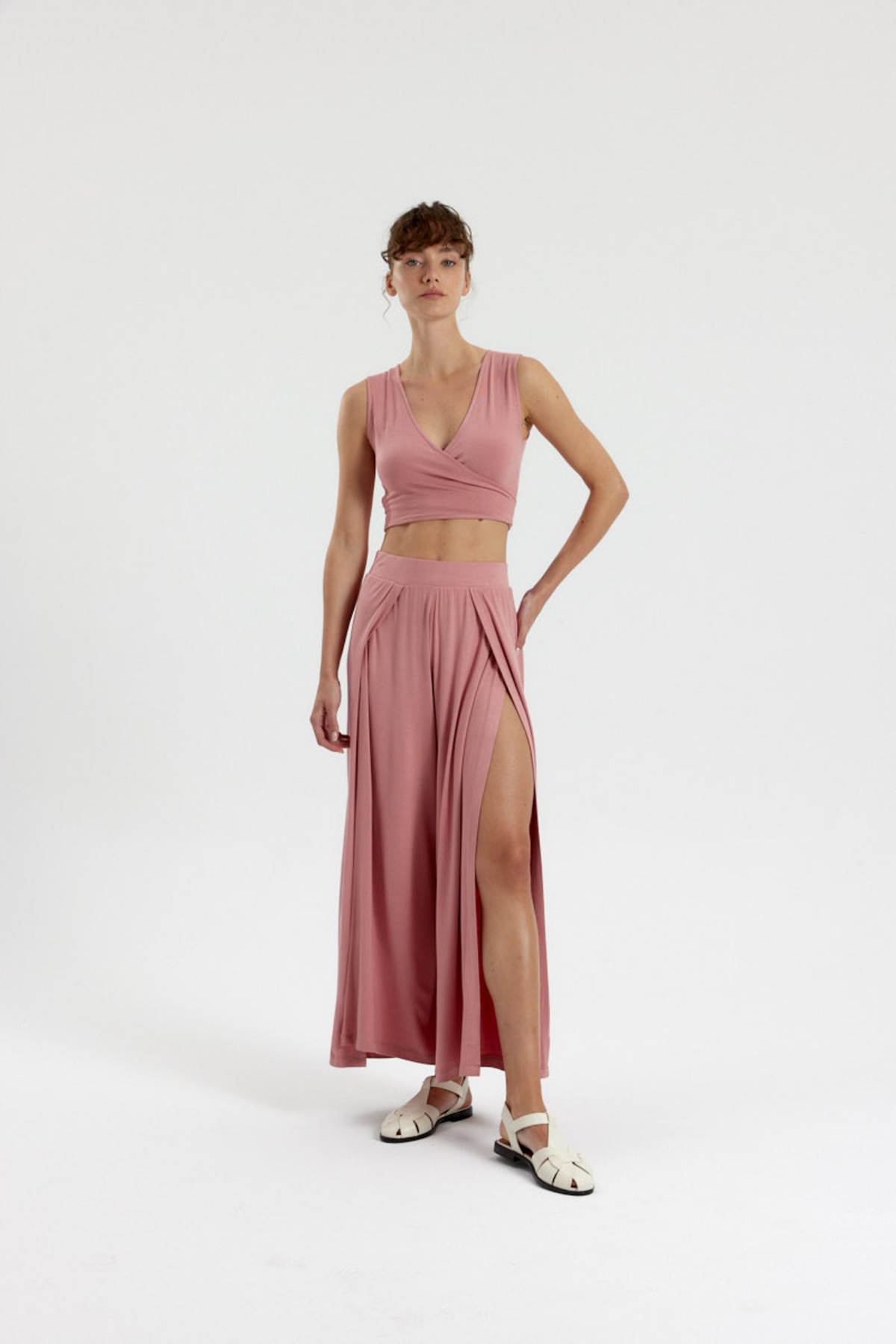 Simple Co. Soft Skin Touch Vera Crop Büstiyer Bağlamalı görsel 2