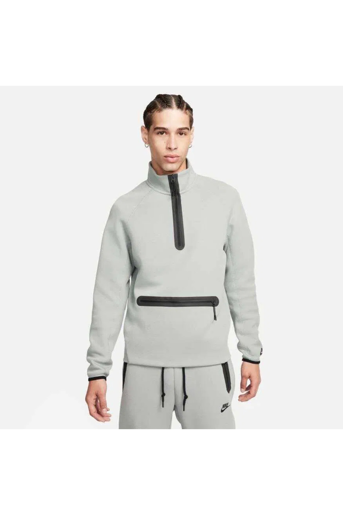 سویشرت مردانه نیم زیپ Tech Fleece FB7998-010 نایکی سویشرت Nike