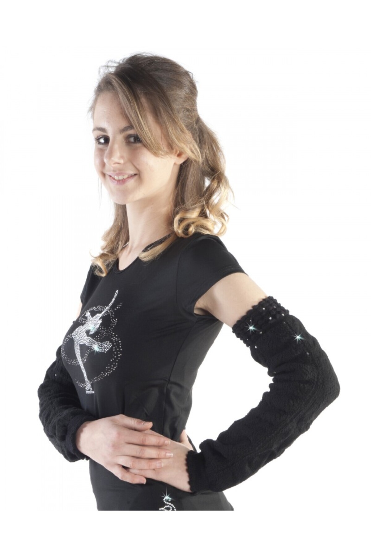 sagester 531/SW Black Muscle Warmer